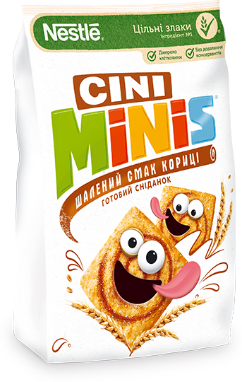 Сухий сніданок Nestlé CINI-MINIS зі смаком кориці 250г
