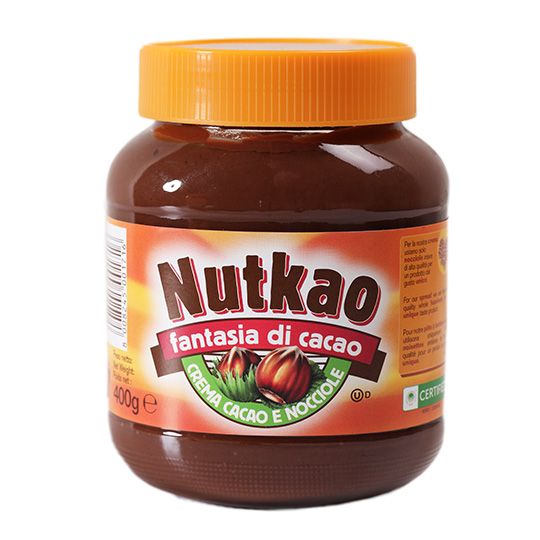 Паста горіхова Nutkao з какао 400г