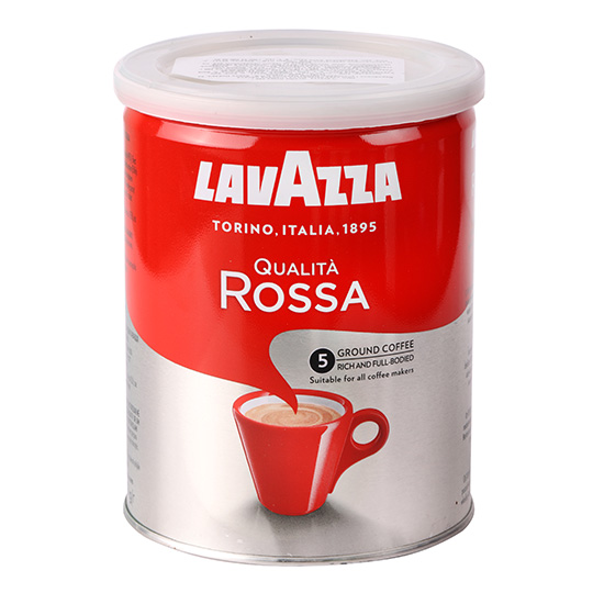 Кава Lavazza Qualita Rossa натуральна смажена мелена 250г