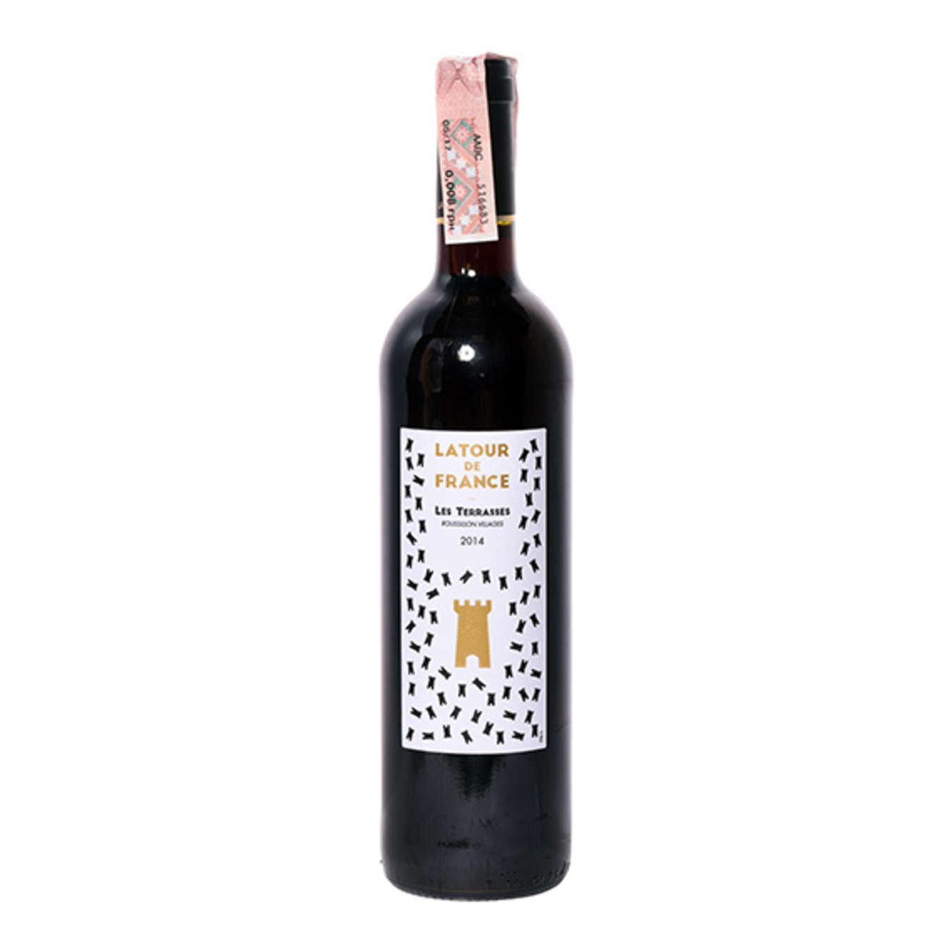 Вино Latour de France Les Terrasses Cotes du Roussillon Villages червоне сухе 14,5% 0,75л