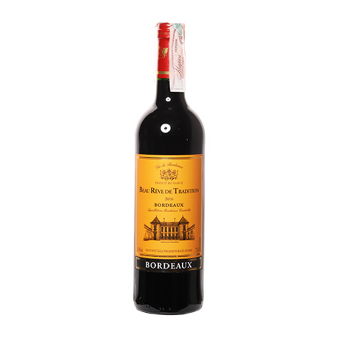 Вино Beau Reve de Tradition Rouge Sec Bordeaux червоне сухе 12,5% 0,75л