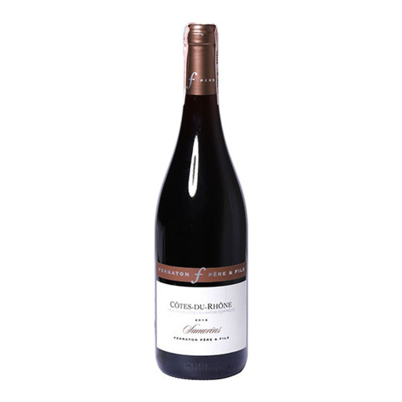 Вино Ferraton Pere & Fils Samorens Rouge Cotes du Rhone червоне сухе 14% 0,75л