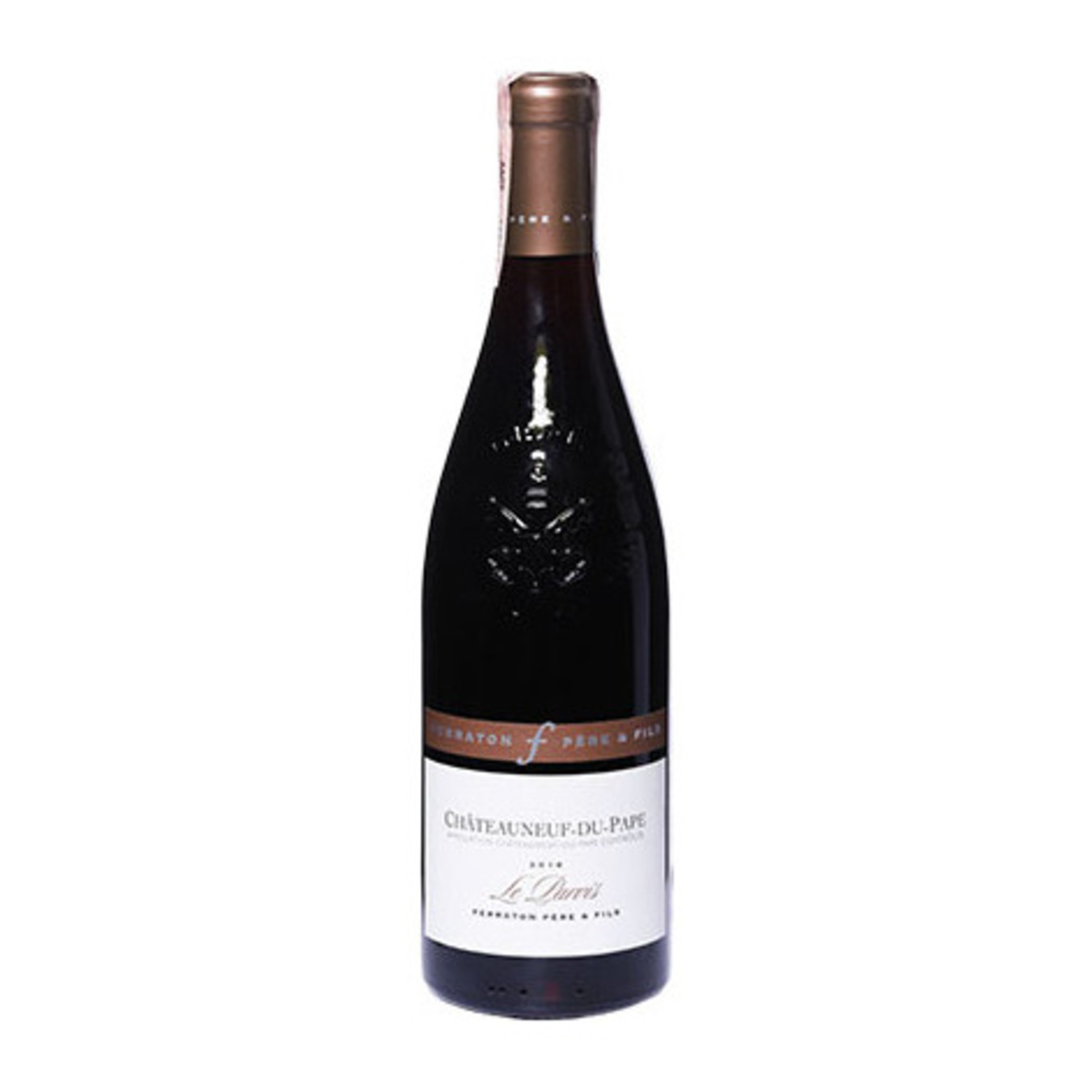 Вино Ferraton Pere & Fils Le Parvis Chateauneuf-du-Pape червоне сухе 14,5% 0,75л