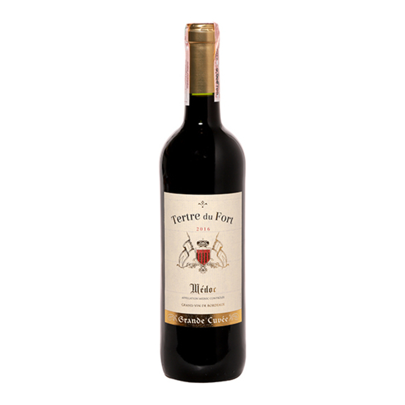 Вино Tertre du Fort Medoc червоне сухе 13,5% 0,75л