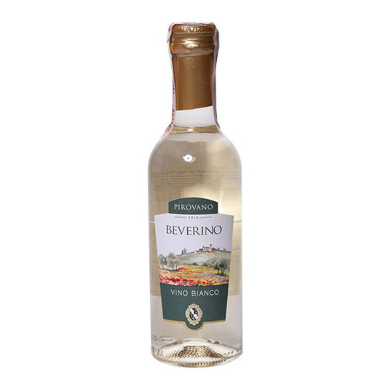 Вино Pirovano Beverino Bianco біле сухе 10,5% 0,25л