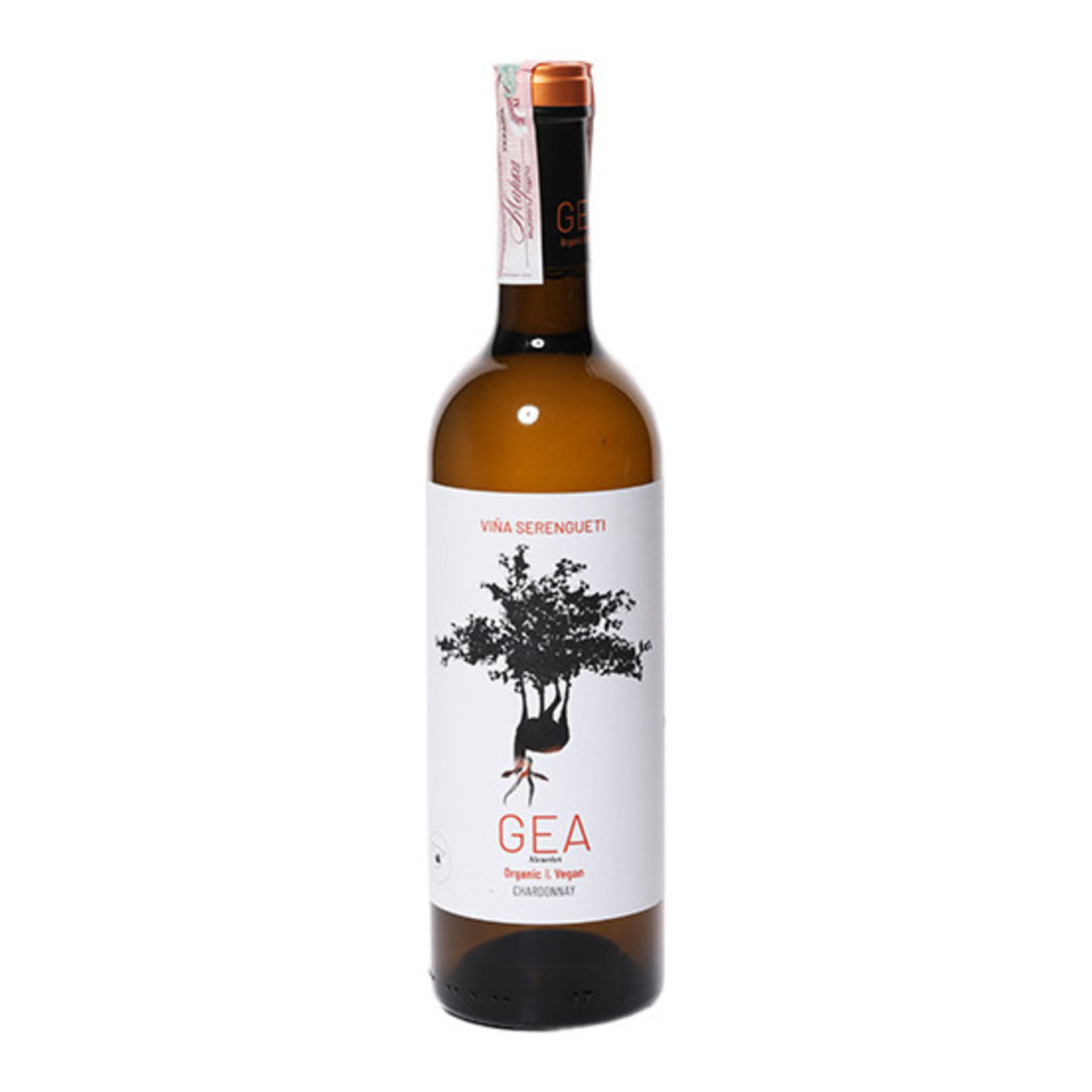 Вино Gea Organic & Vegan Chardonnay біле сухе 12% 0,75л