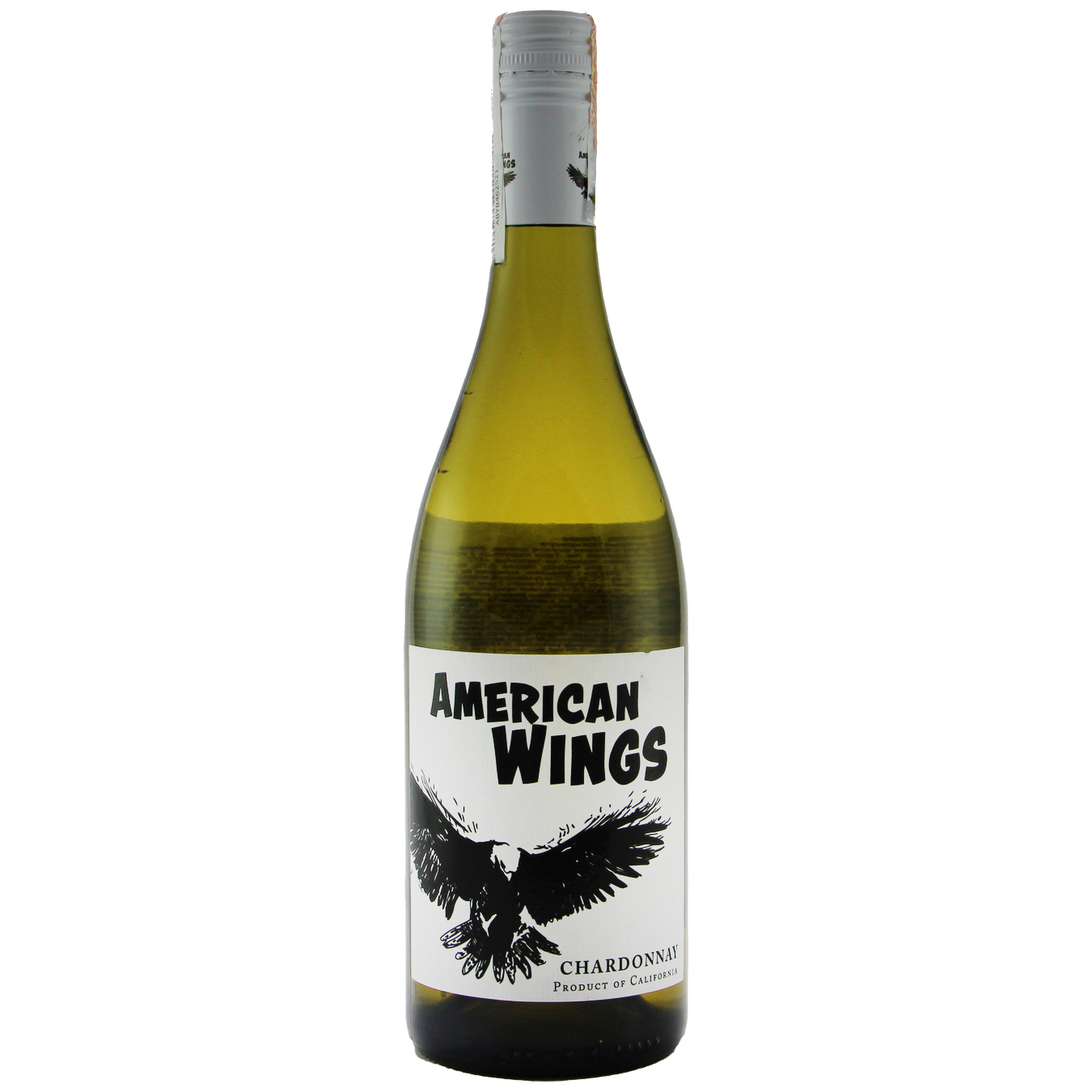 Вино American Wings Chardonnay біле напівсухе 13% 0,75л