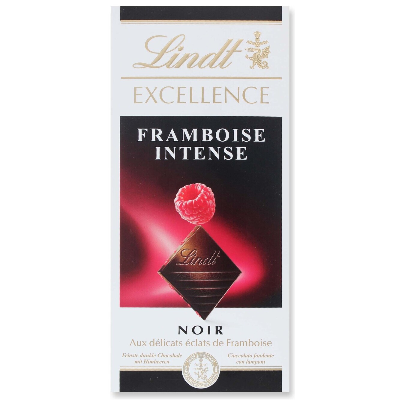 Шоколад темний Excellence зі смаком малини Taf Ex Framboise Intense 100г