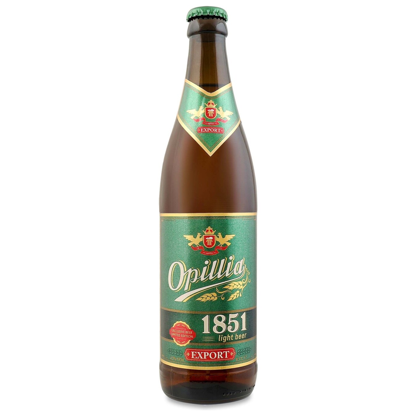 Пиво Опілля Export 1851 світле 4,7% 0,5л