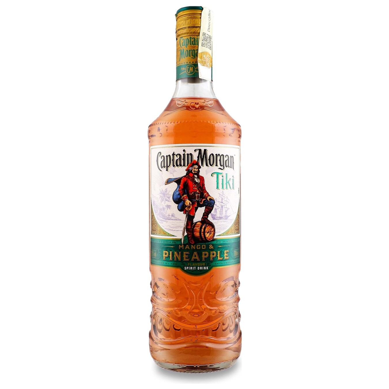 Напій Captain Morgan алкогольний на основі Карибського рому Tiki 25% 0,7л