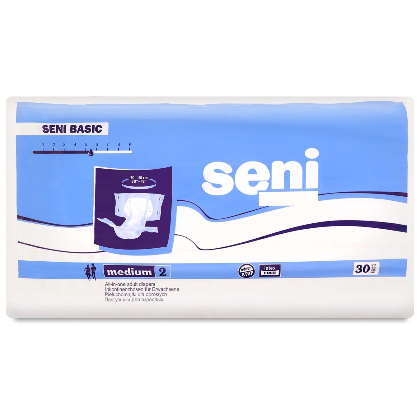 Підгузки для дорослих SENI BASIC medium 30 шт
