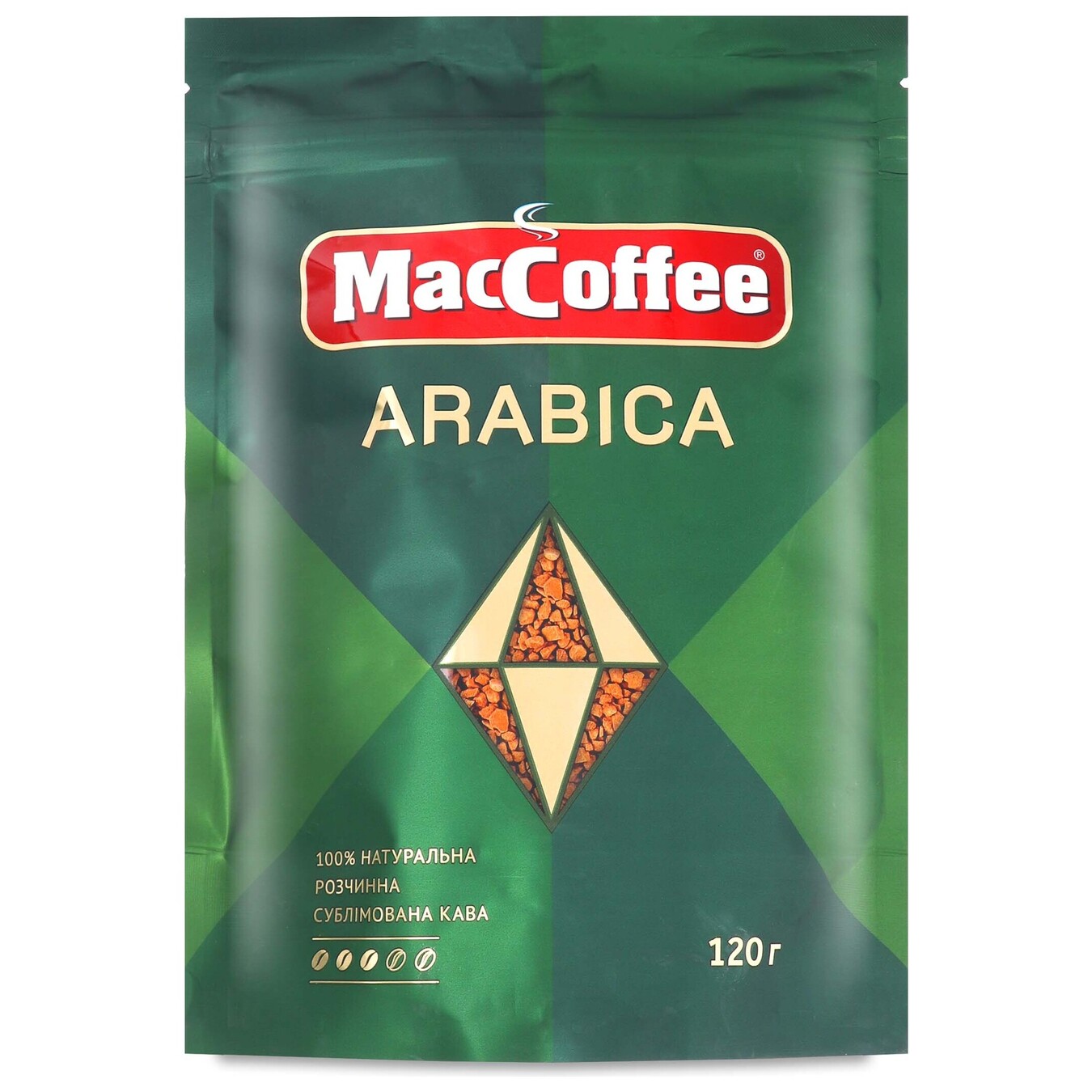 Кава розчинна Арабіка MacCoffee 120г