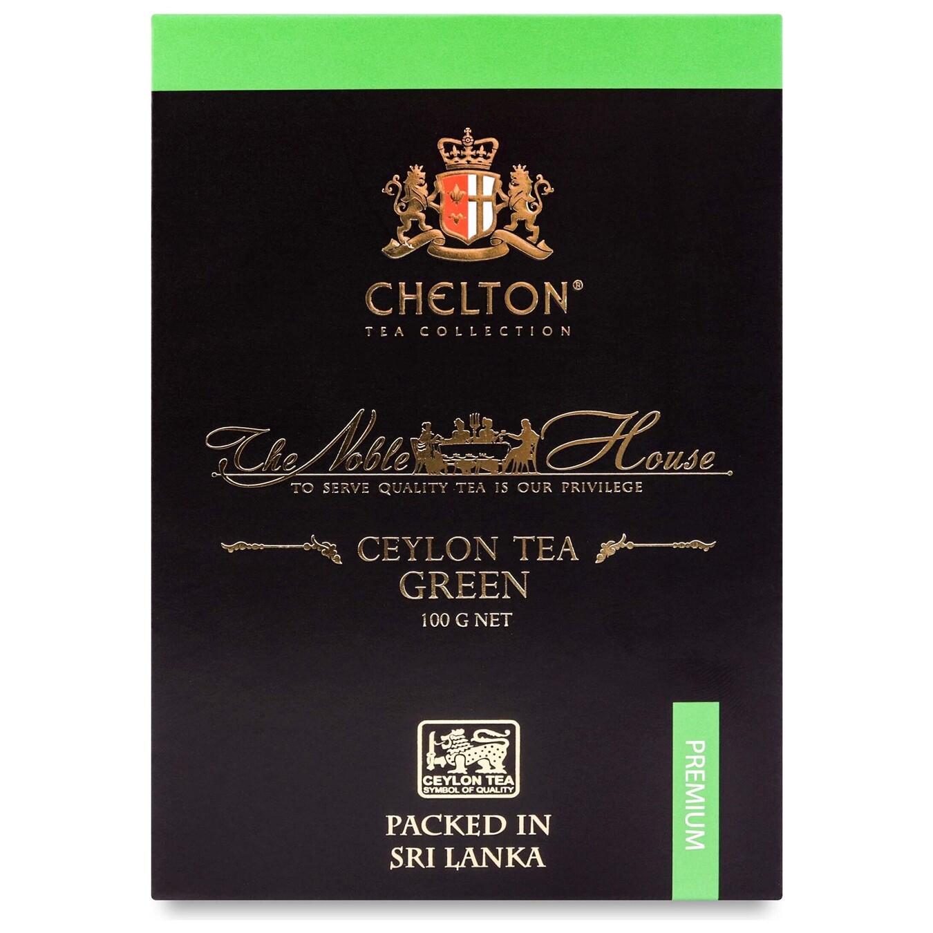 Чай зелений Chelton Благородний будинок крупнолистовий 100г