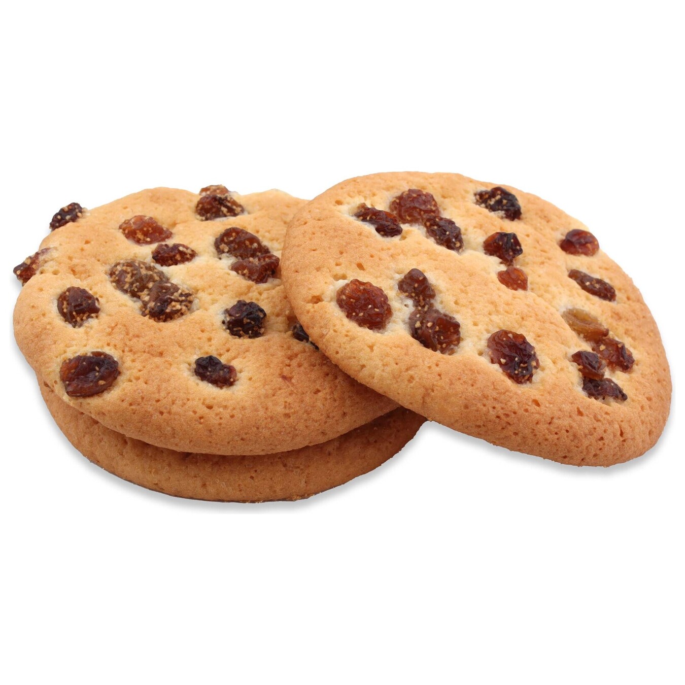 Печиво Biscotti Американське з родзинками здобне пісочно-відсадне 0.4кг