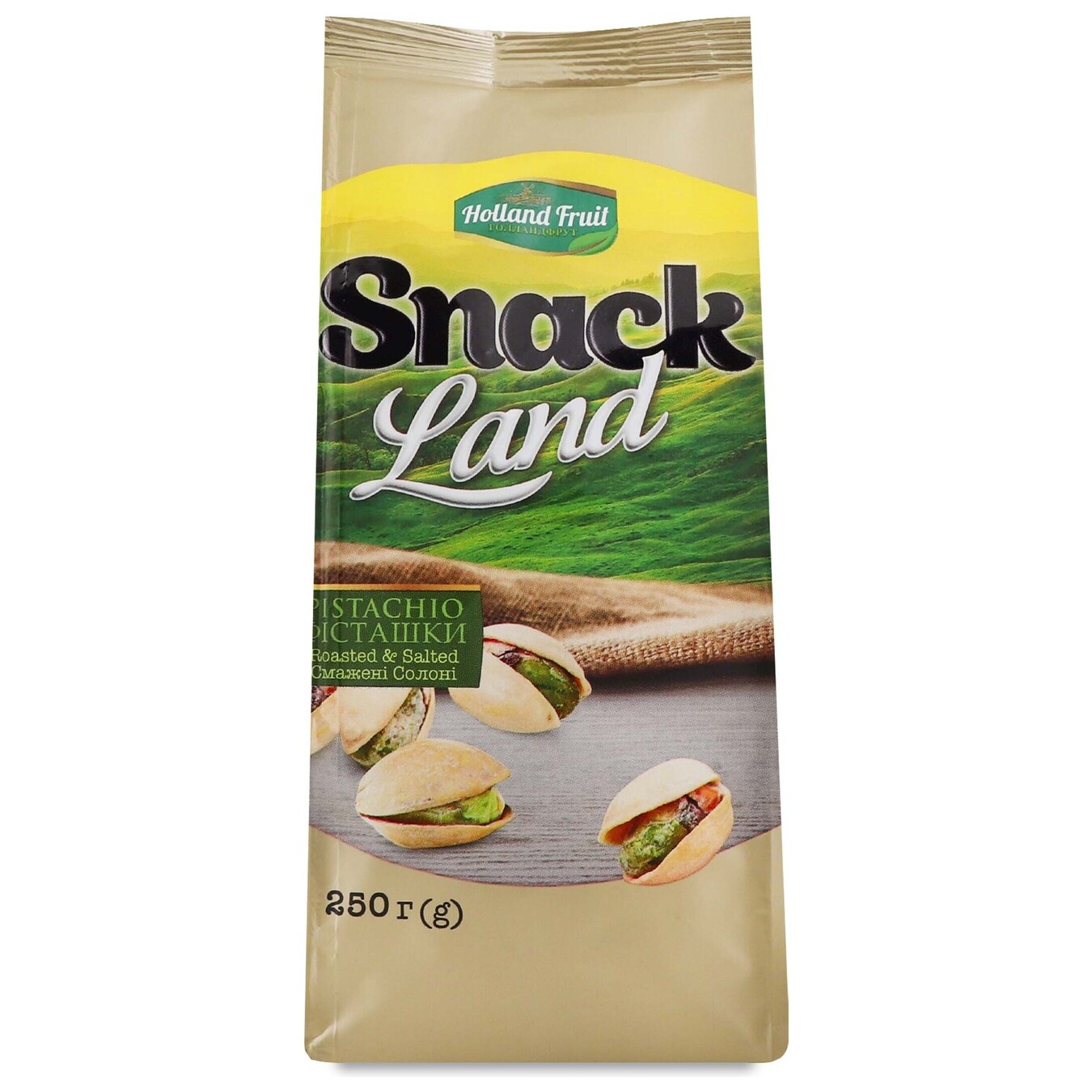 Фісташки Snack Land смажені солоні 250г