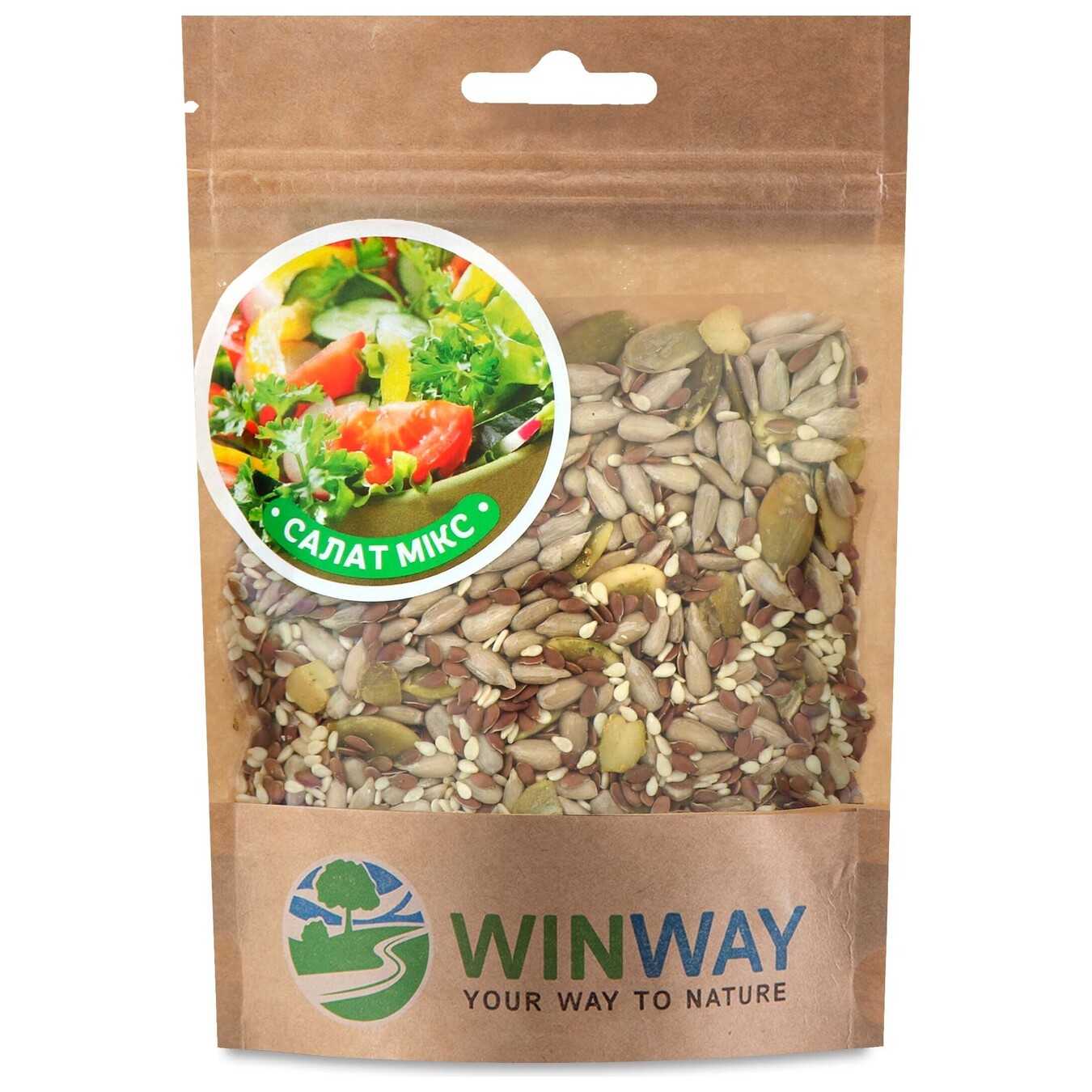 Суміш насіння Winway Салатний мікс 100г
