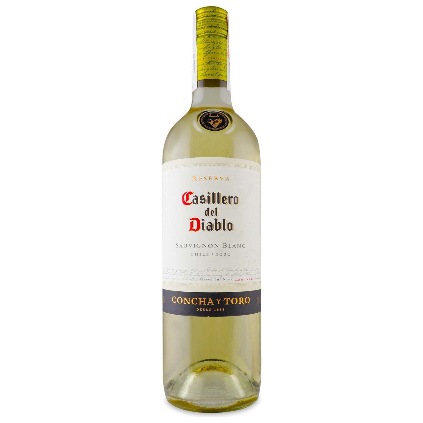 Вино Casillero del Diablo Reserva Sauvignon Blanc біле сухе 12% 0,75л