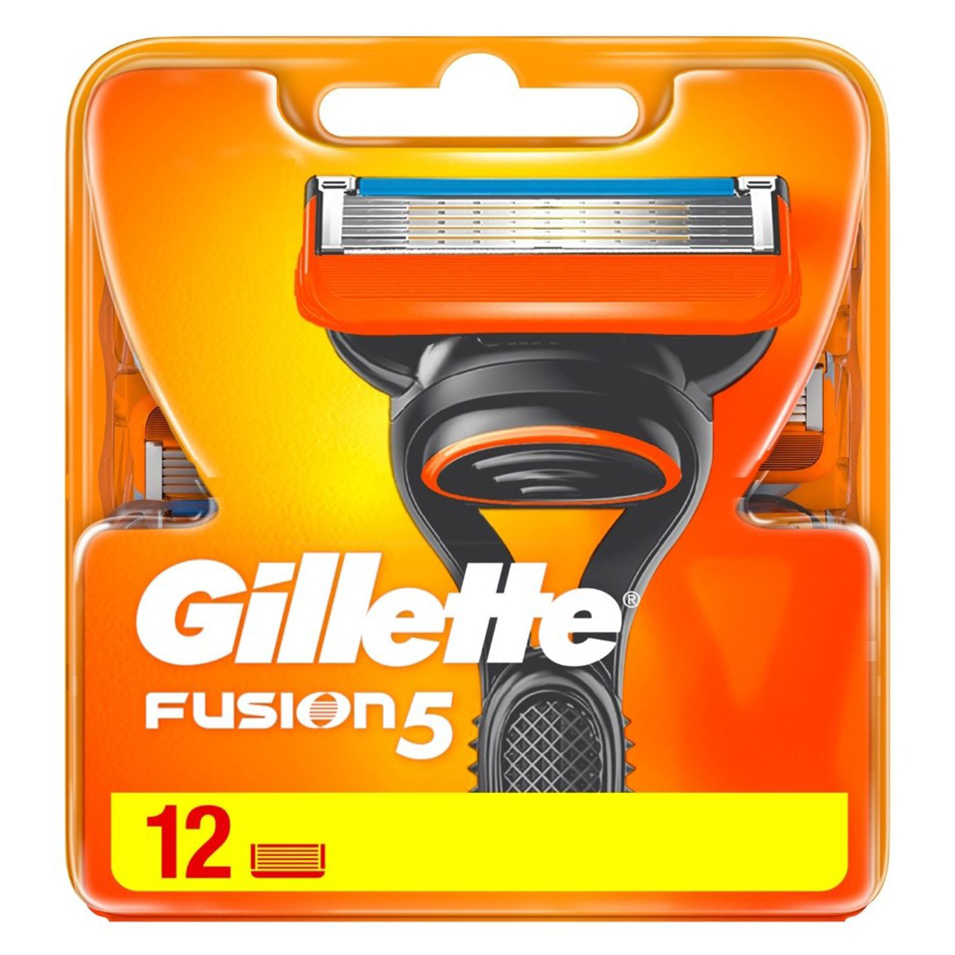 Касети Gillette Fusion змінні для гоління 12шт