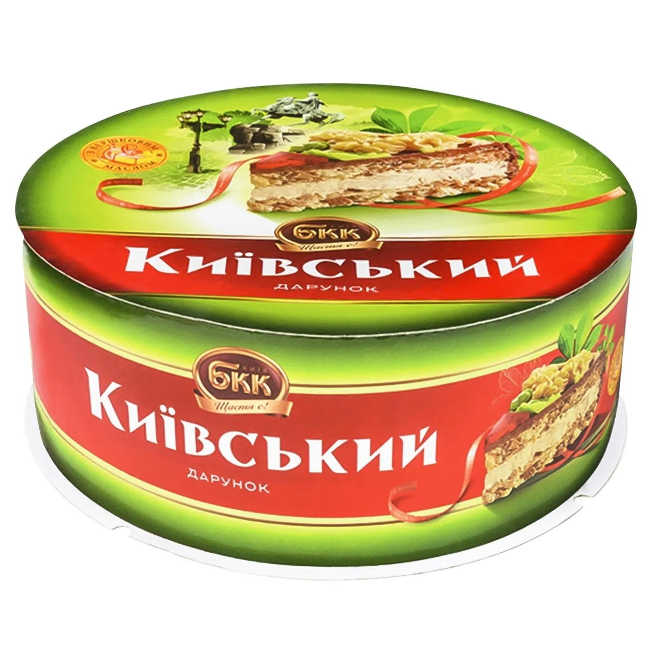 Торт БКК Київський з арахісом 850г