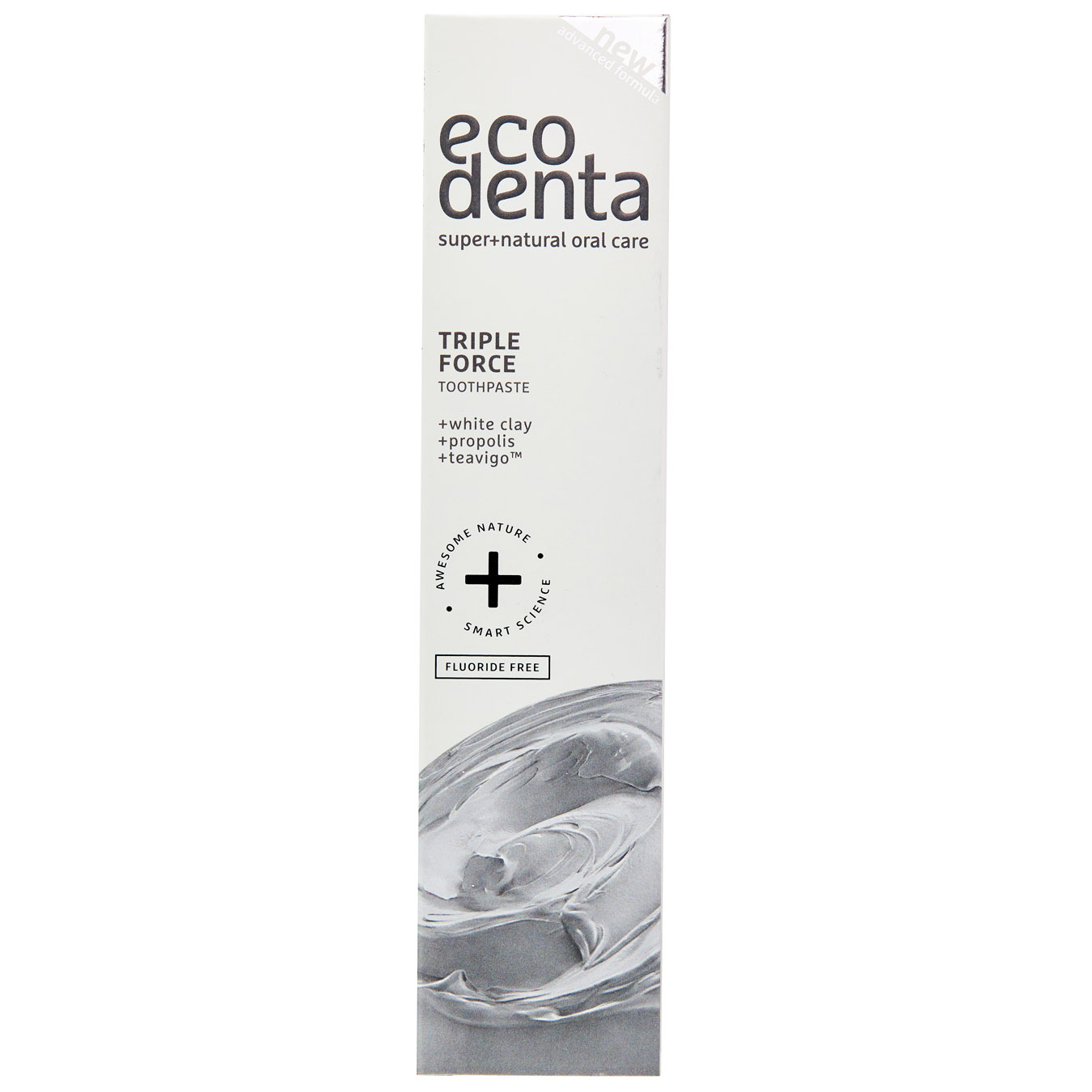 Зубна паста Ecodenta Teavigo з потрійним ефектом з білою глиною,прополісом 100мл