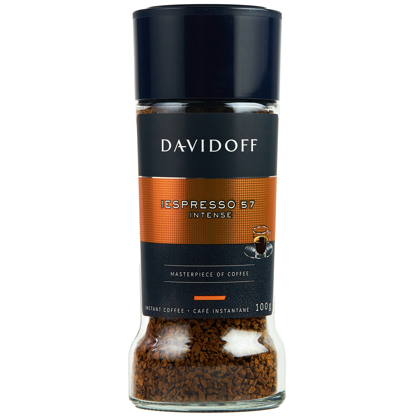 Кава Davidoff Espresso 57 натуральна розчинна сублімована 100г