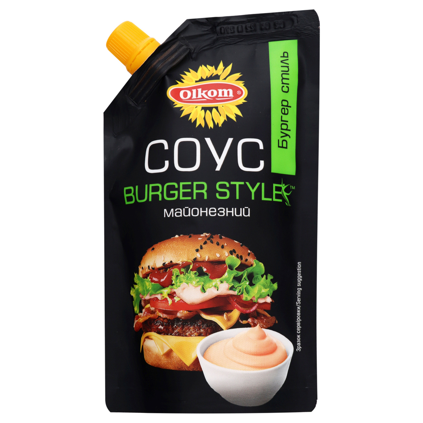 Соус майонезний Olkom Burger Style 30% 180г