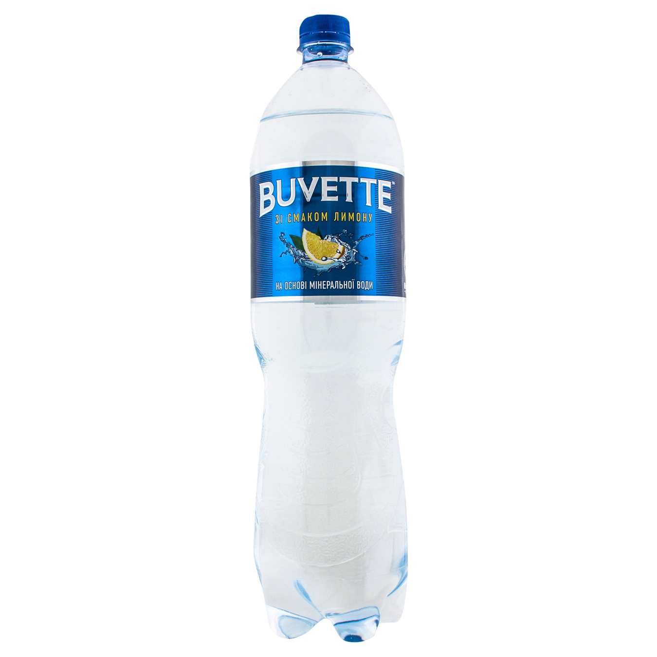 Вода мінеральна Buvette зі смаком лимону слабогазована 1,5л