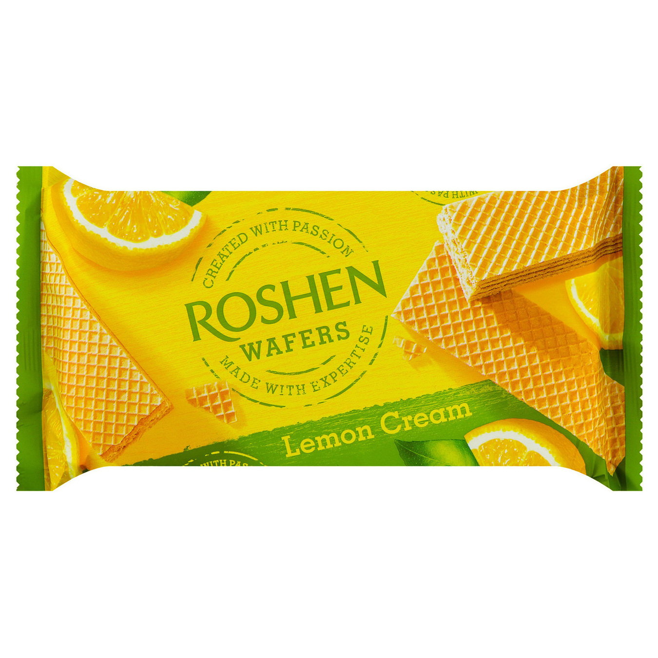 Вафлі Roshen Wafers Lemon Cream 216г