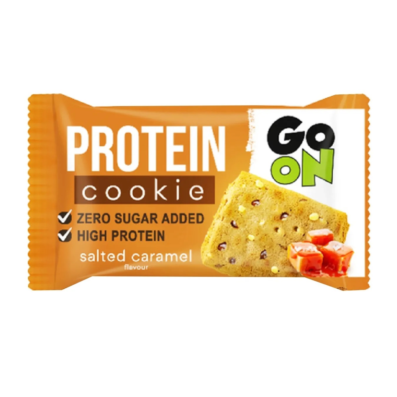 Печиво протеїнове Go On солона карамель 50г