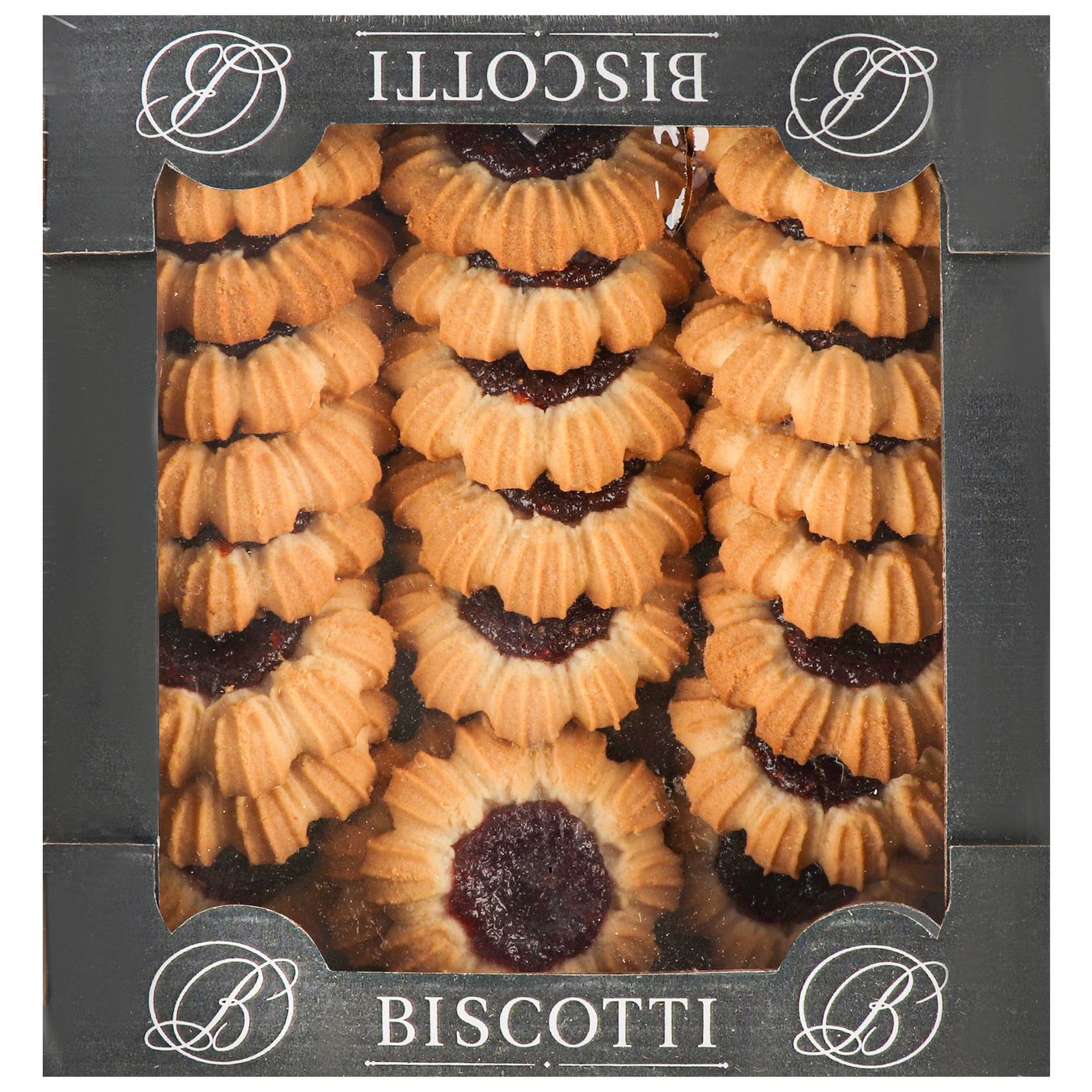Печиво шарлотка фруктова BISCOTTI 450г