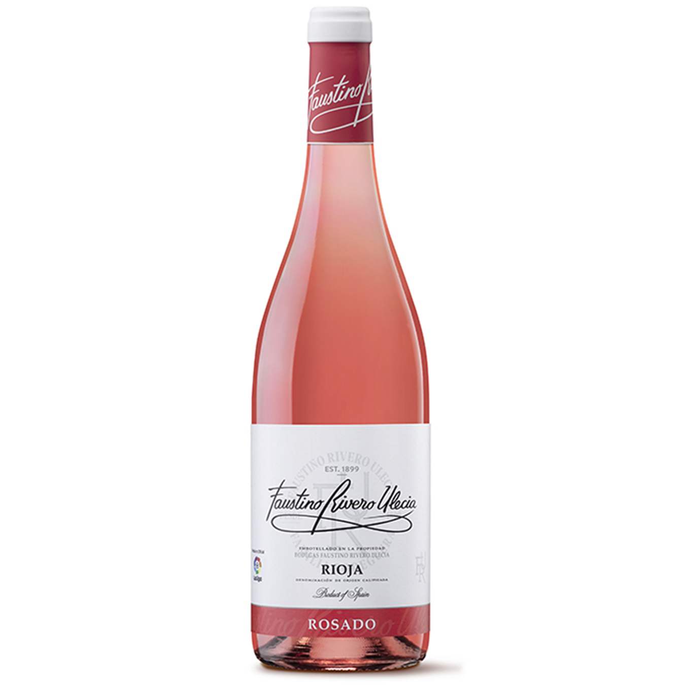 Вино Faustino Rivero Ulecia Pink Label Rose Rioja рожеве сухе 13% 0,75л