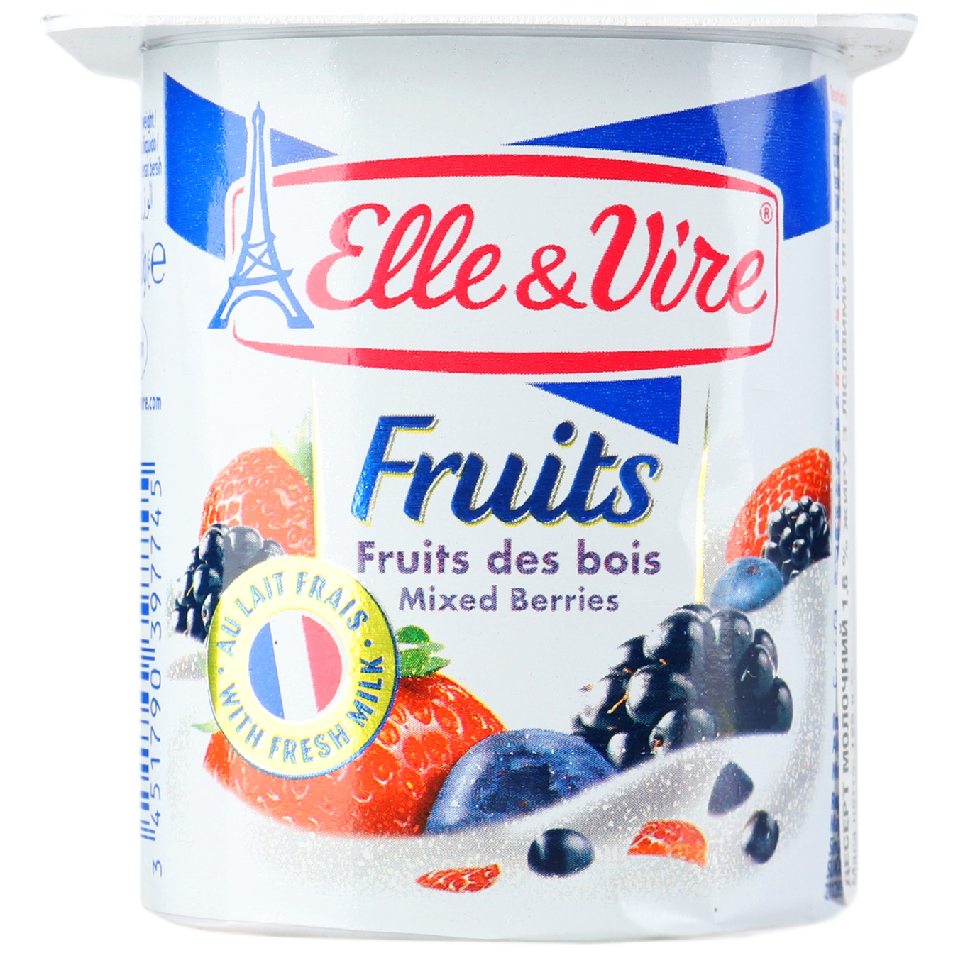 Десерт Elle&Vire лісові ягоди 1,6% 125г