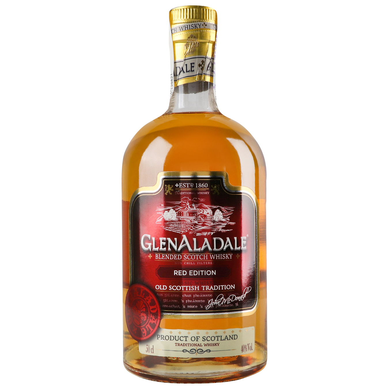 Віскі GlenAladale Red Edition 40% 0,5л