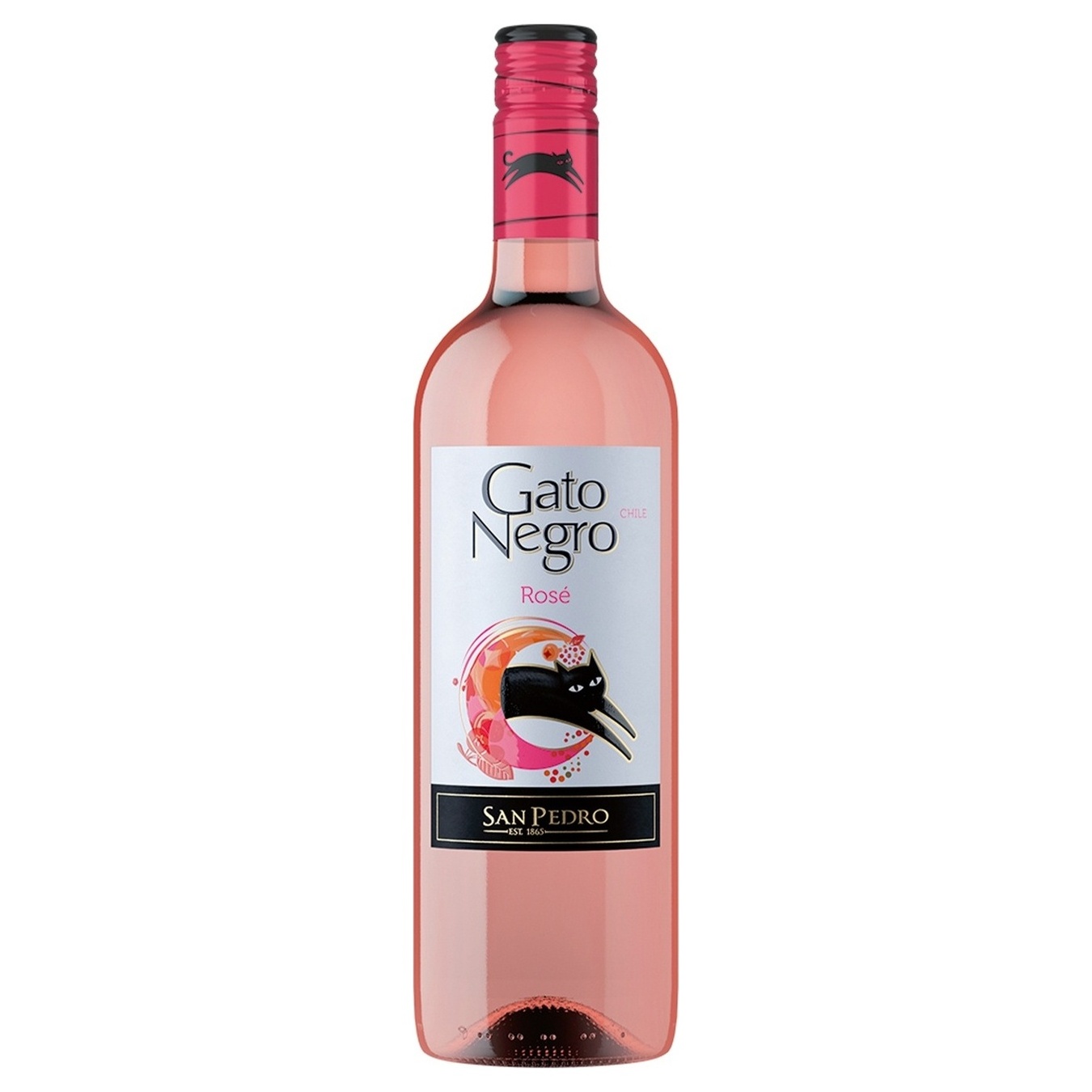 Вино Gato Negro рожеве сухе 13,4% 0,75л