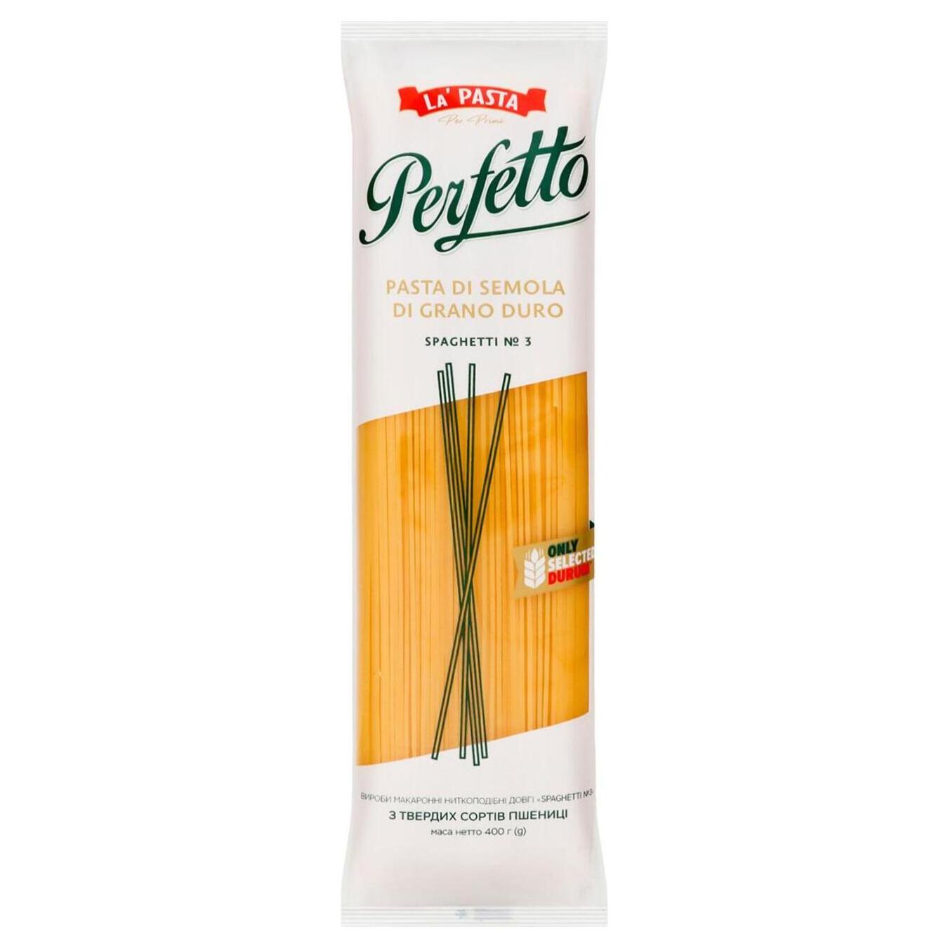 Макарони La Pasta спагетті perfetto 400г