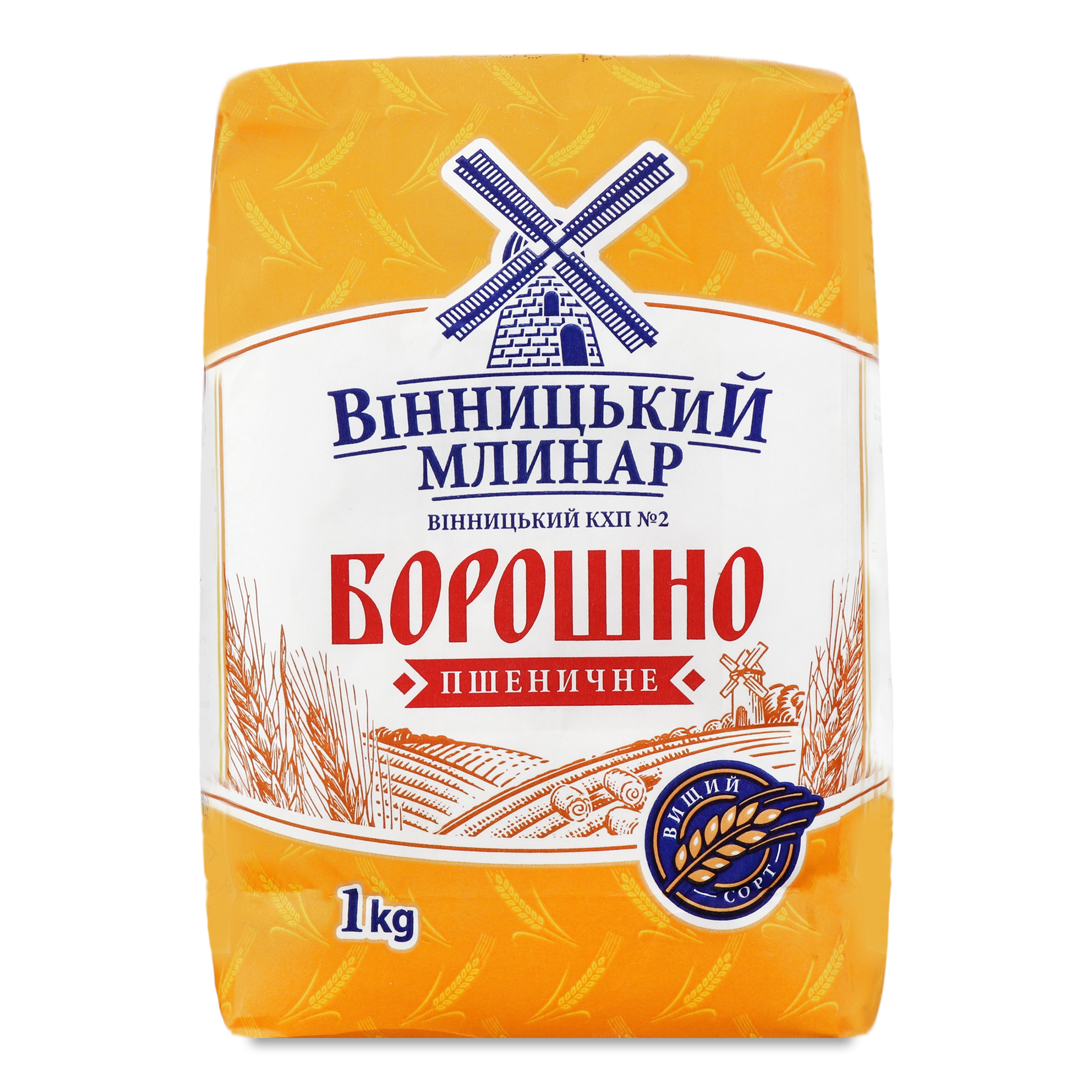 Vinnytskyi Mlynar Top Grade Wheat Flour 1kg