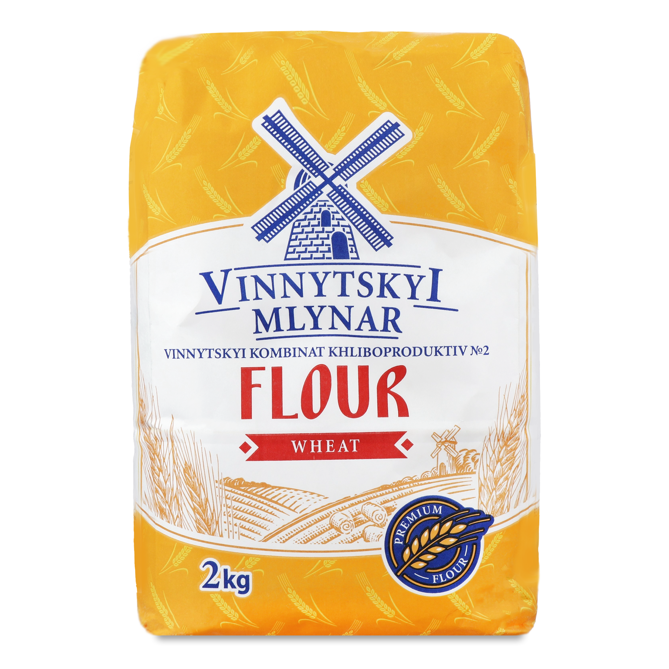 Vinnytskyi Mlynar Top Grade Wheat Flour 2kg