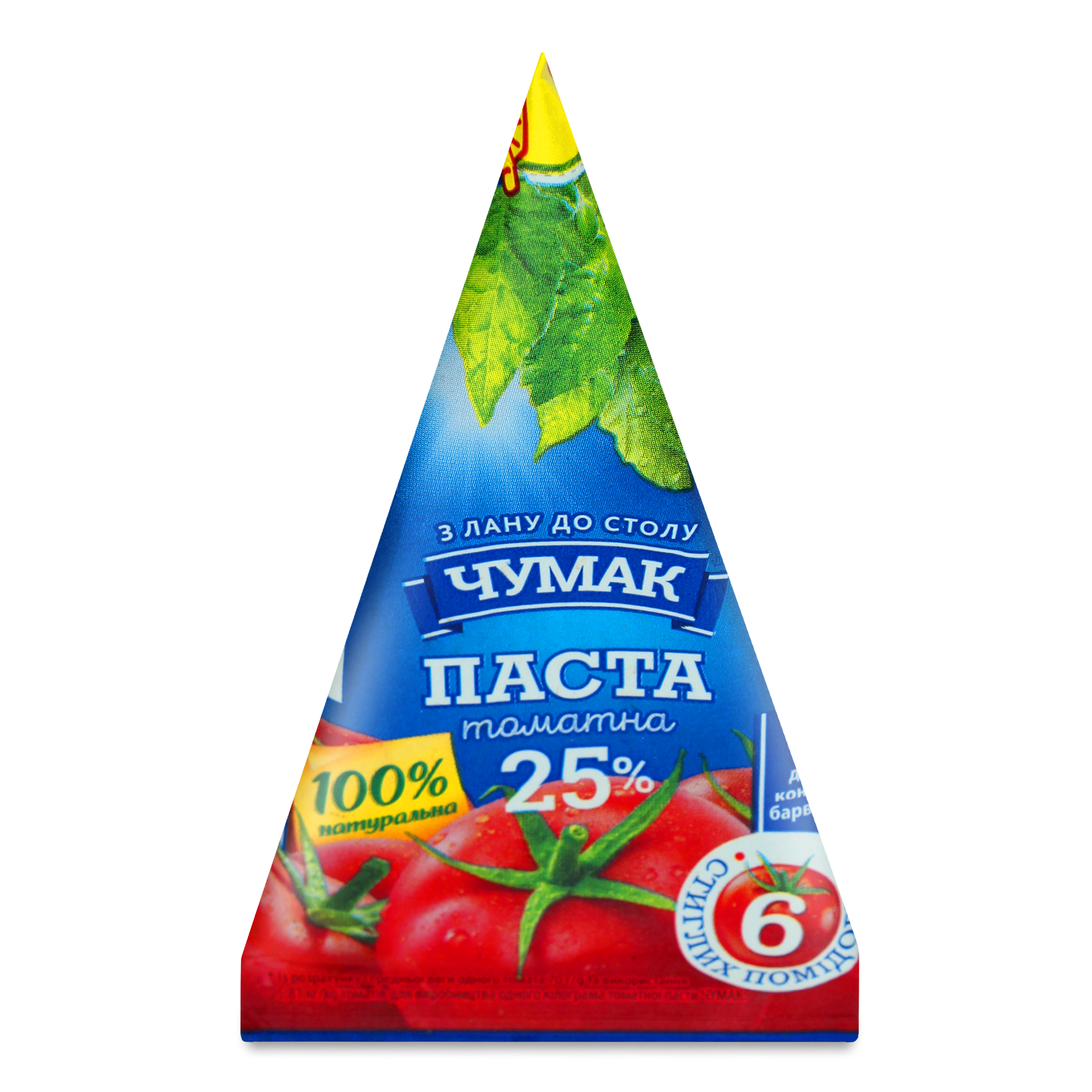 Томатна паста Чумак 25% 70г