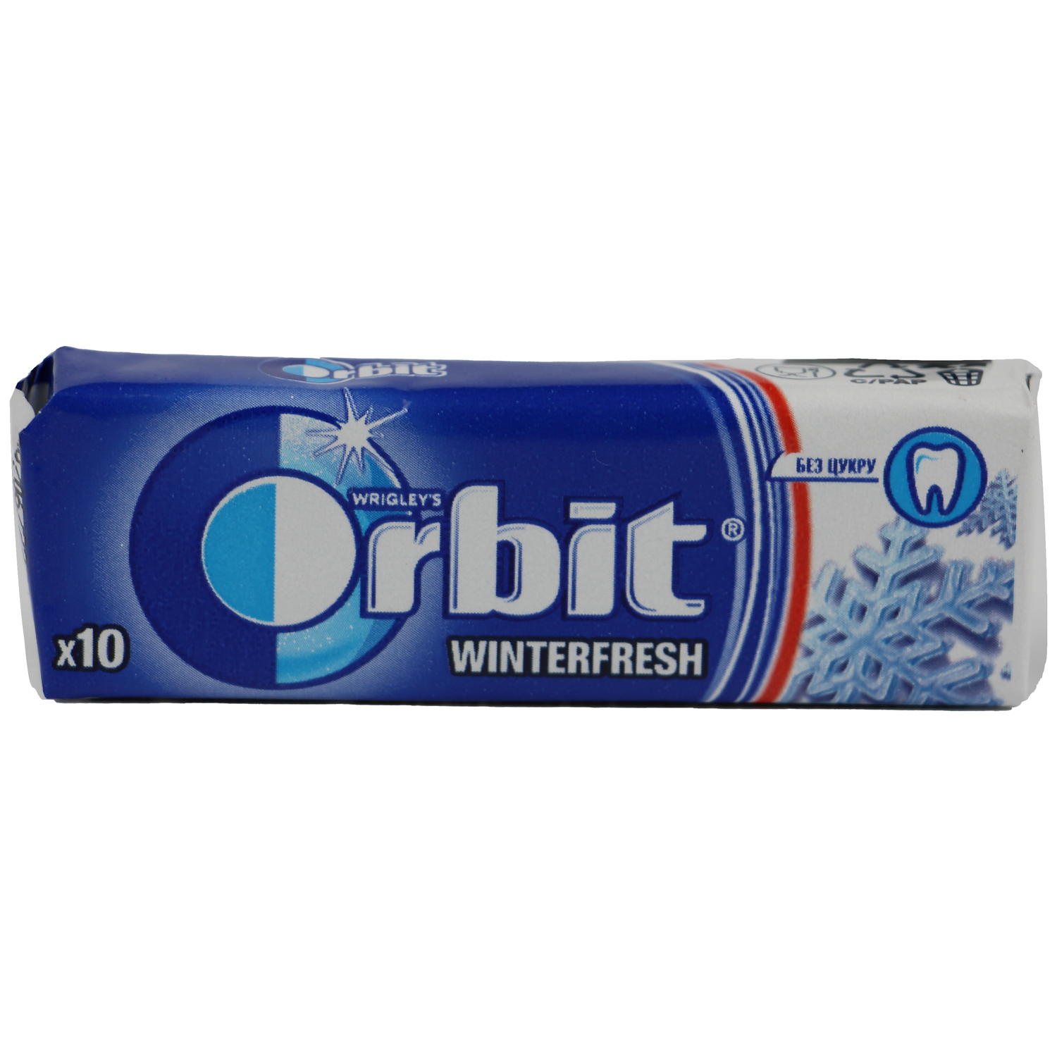 Жувальна гумка Orbit Winterfresh без цукру зі смаком ментолу 13.6г