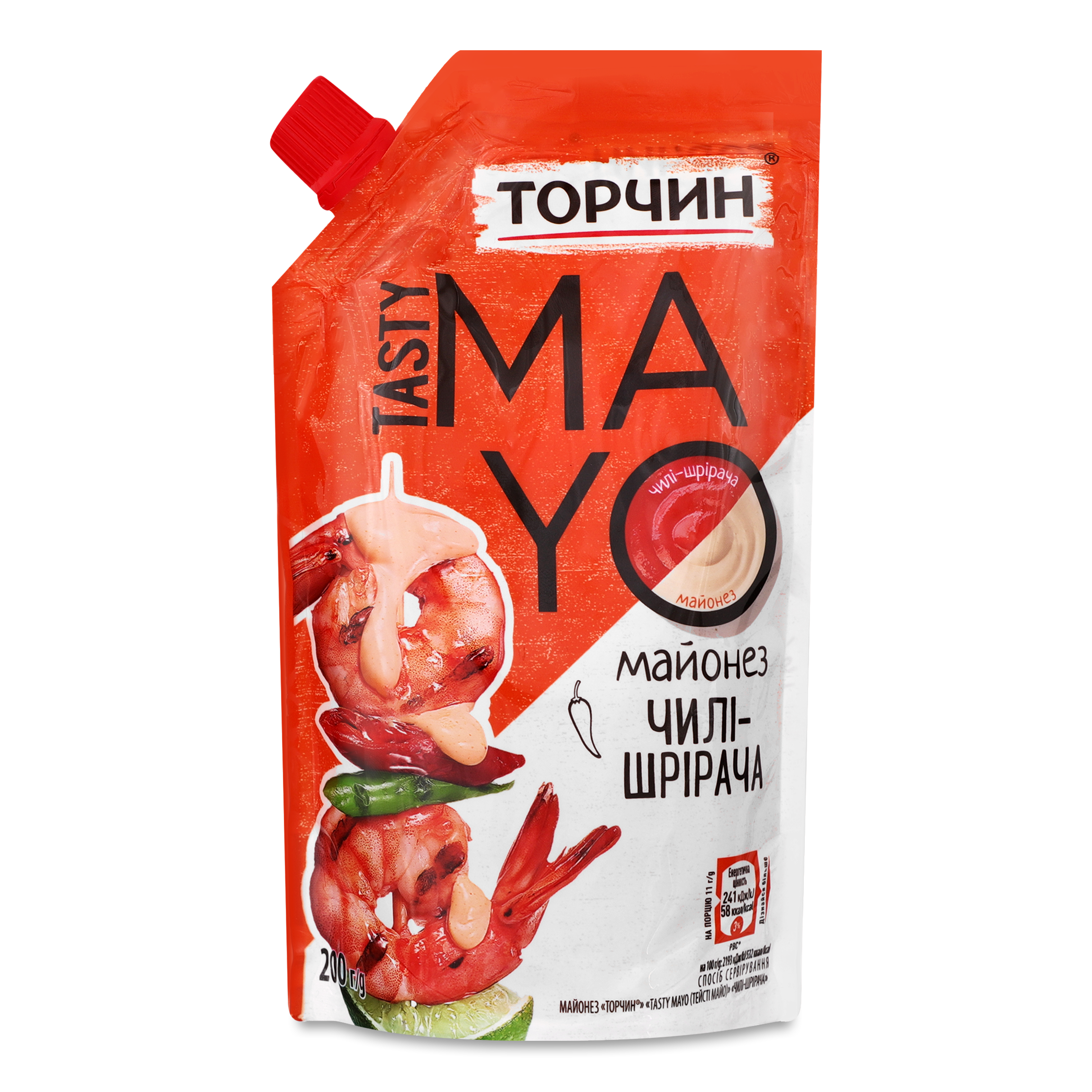 Torchyn mayonnaise Tasty Mayo chili 200