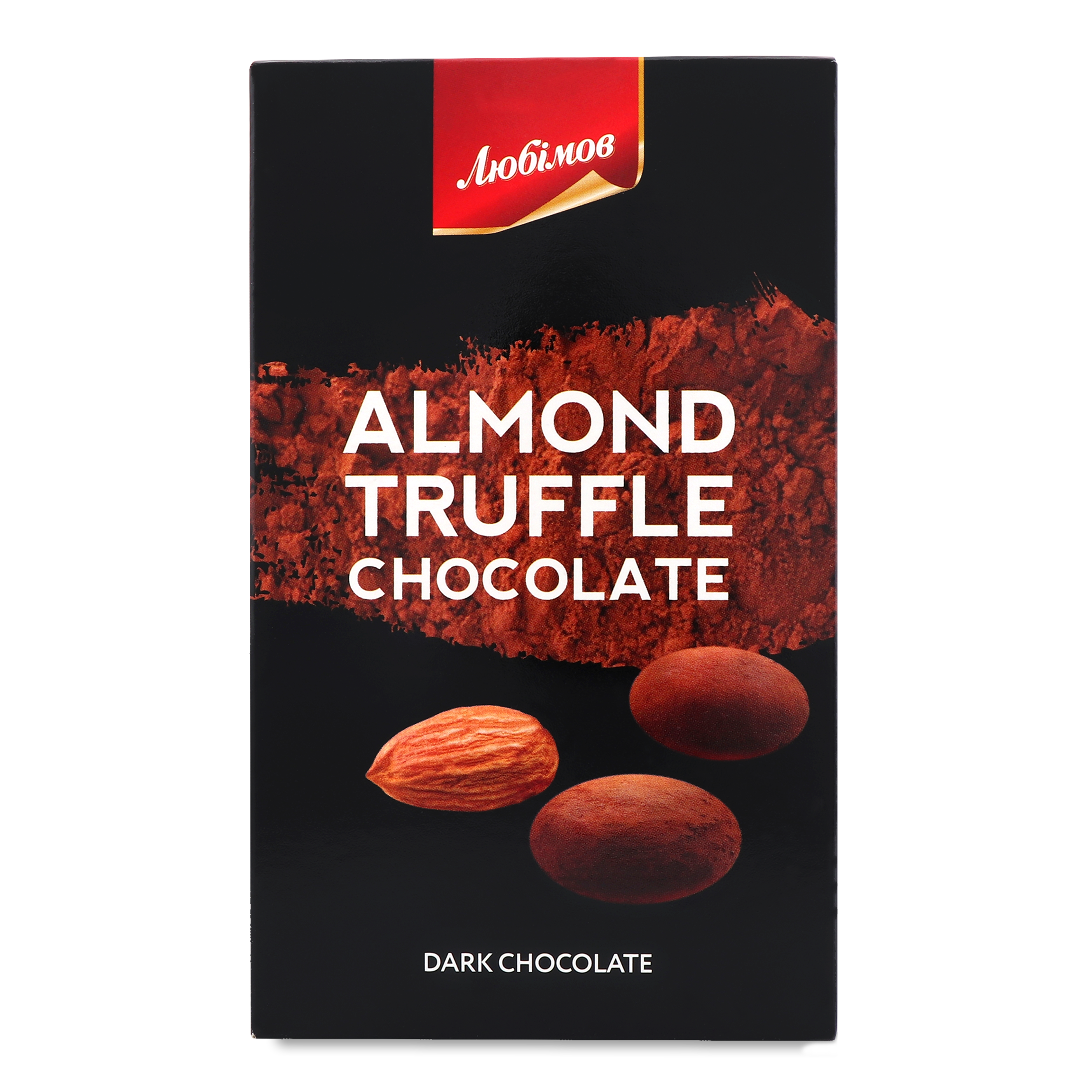 Lyubimov Almonds In Dark Chocolate Dragee 100g