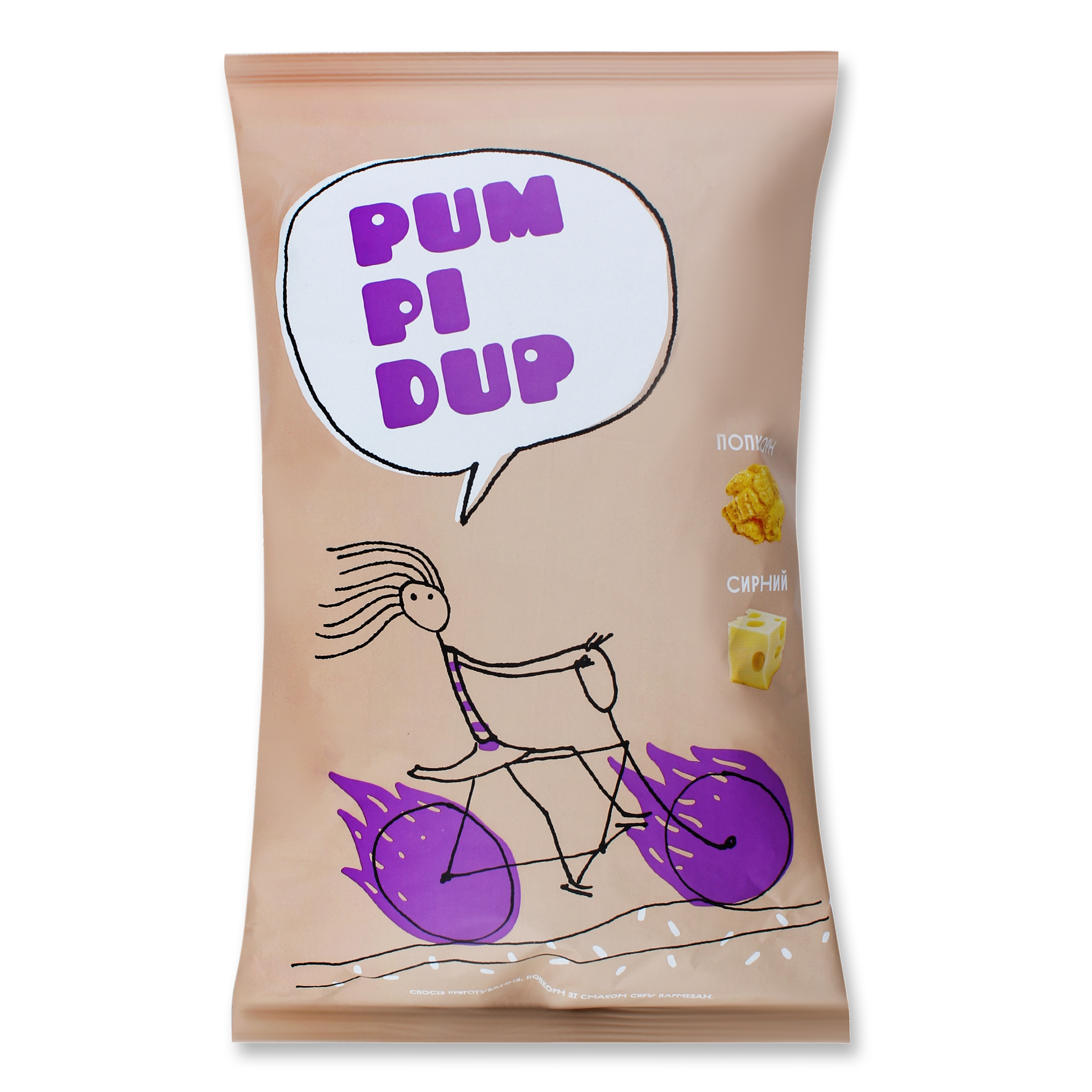 Попкорн Pumpidup зі смаком сиру 90г