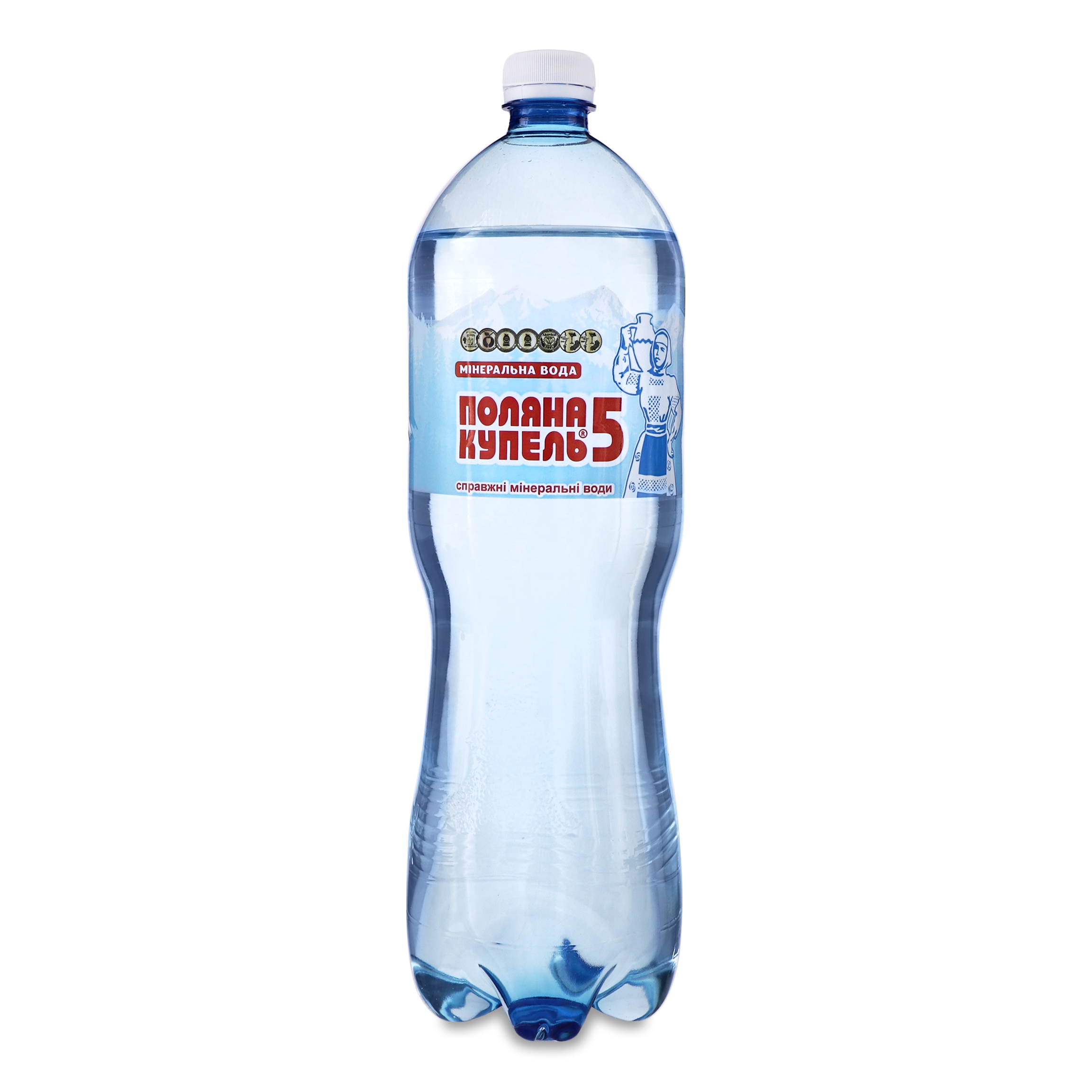 Poliana Kupel- 5 Sparkling Medical-Table Mineral Water 1,5l
