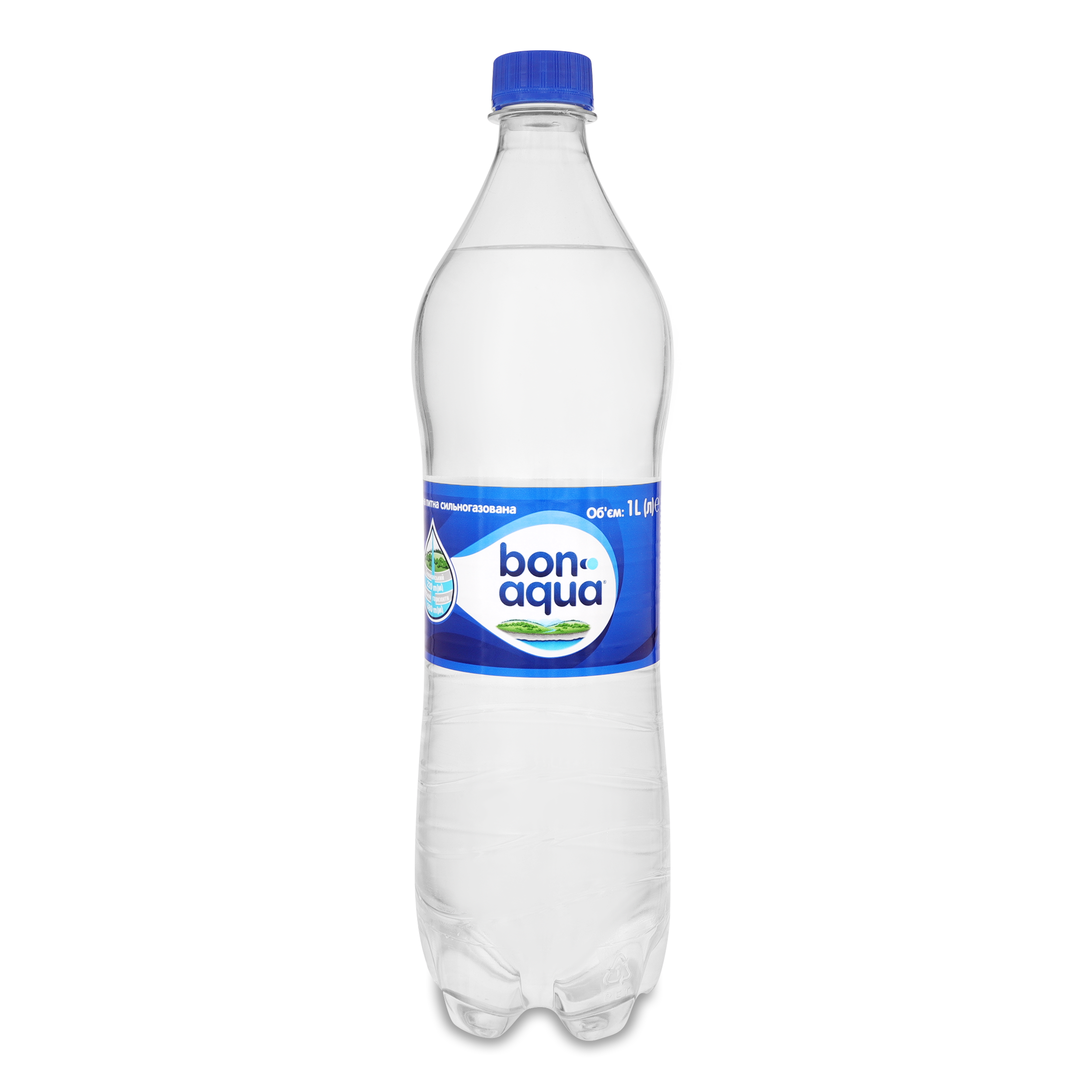 Bonaqua Natural Drinking Strongly Carbonated Water 1l