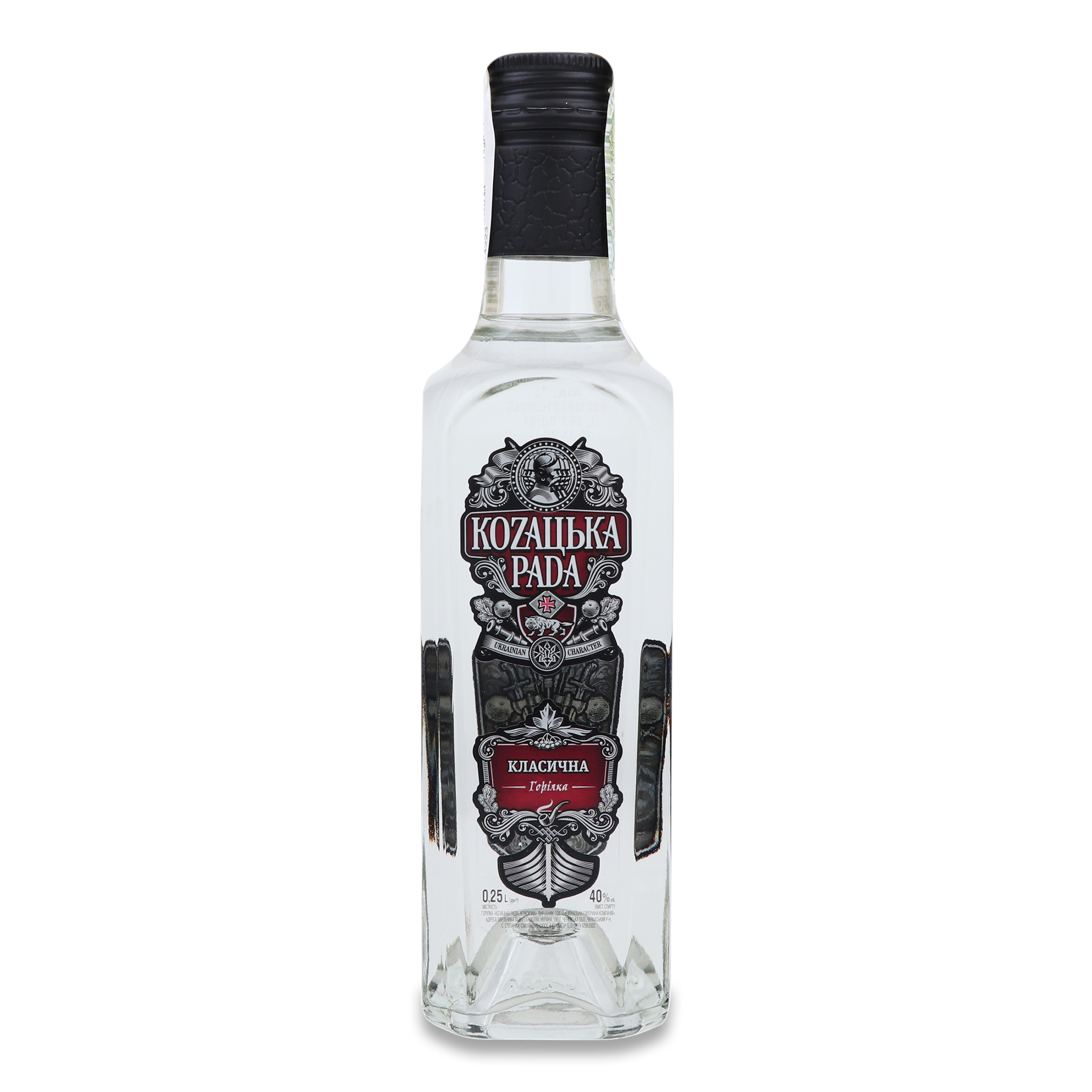 Kozaцьka Rada Classic vodka 40% 0,25l
