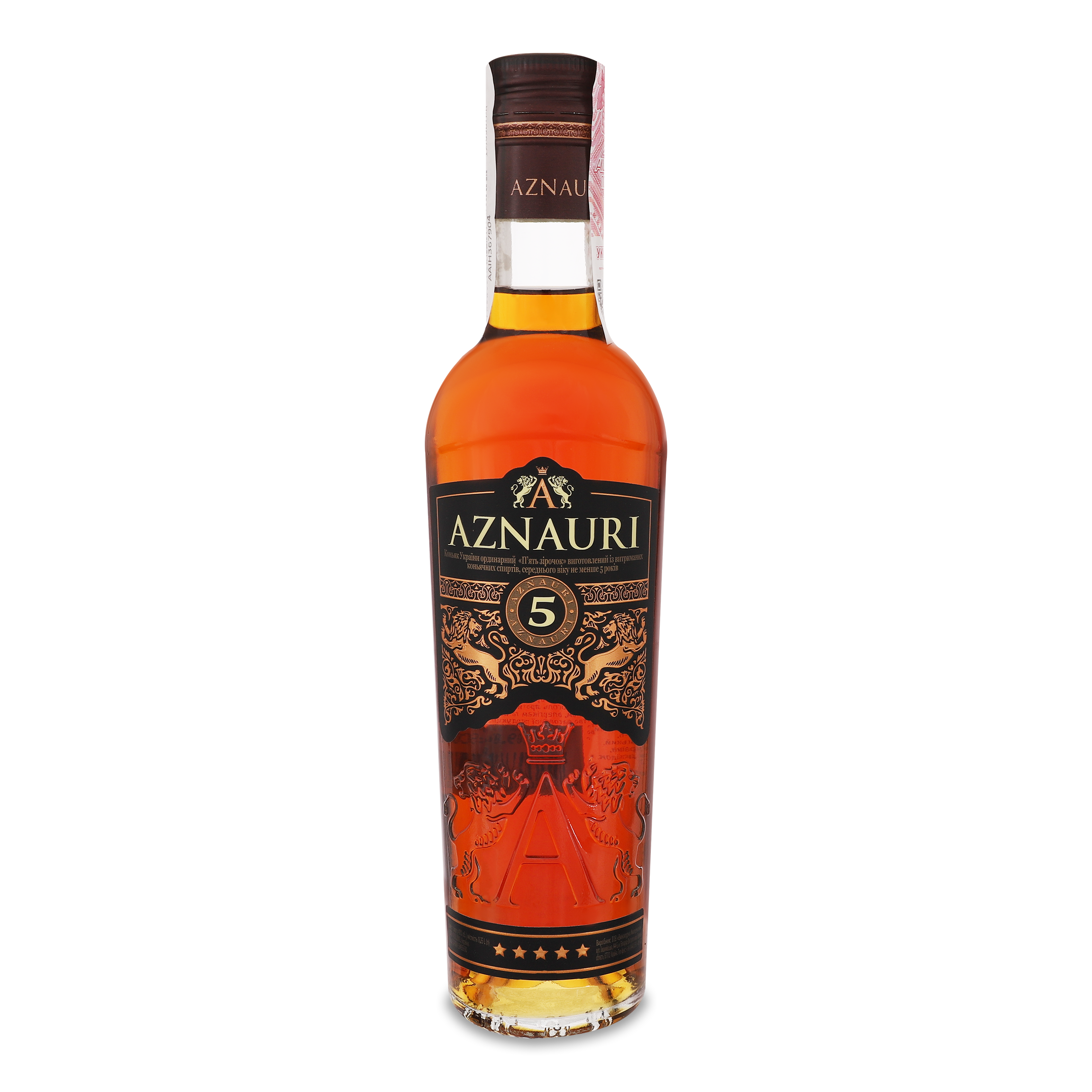 Cognac Aznauri 5* 40% 0,25l