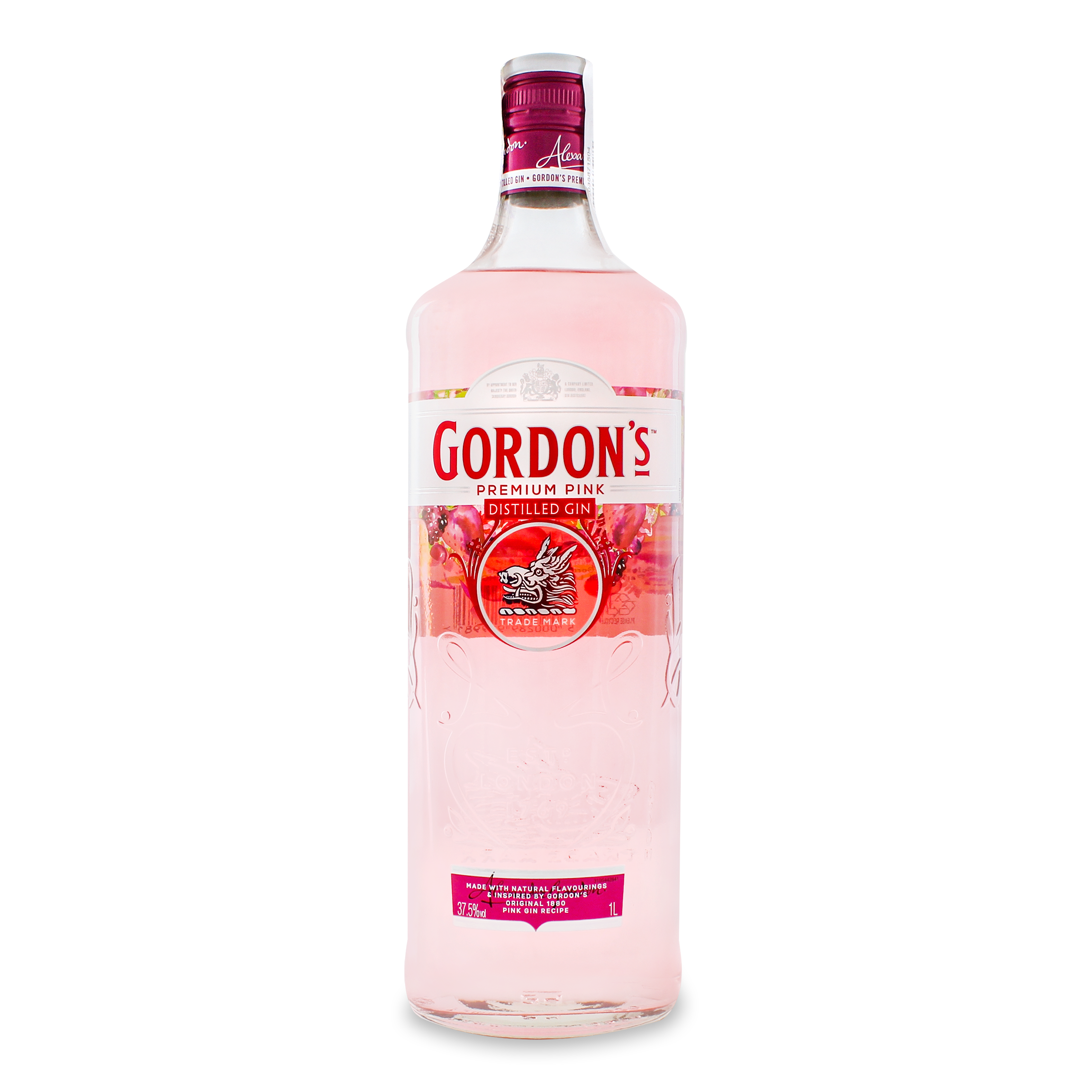 Джин Gordon's Premium Pink 37.5% 1л