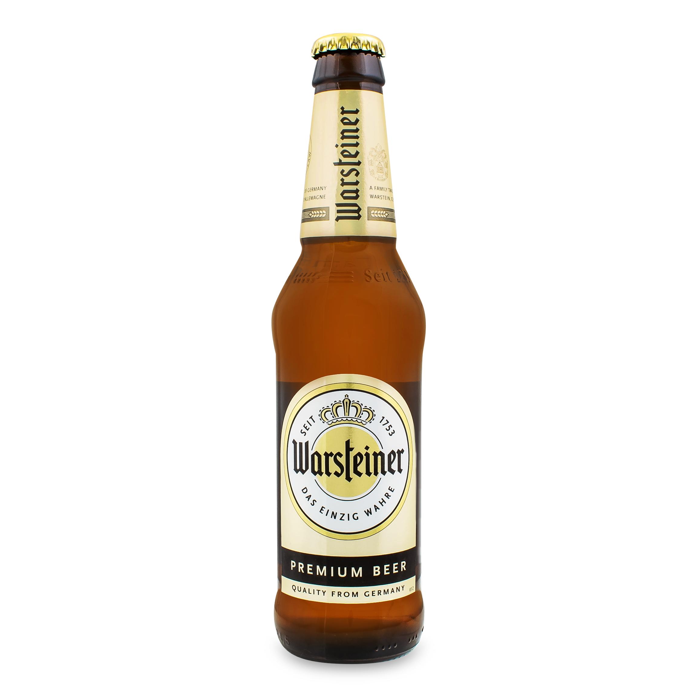 Пиво Warsteiner Premium Verum світле 4.8% 0.33л