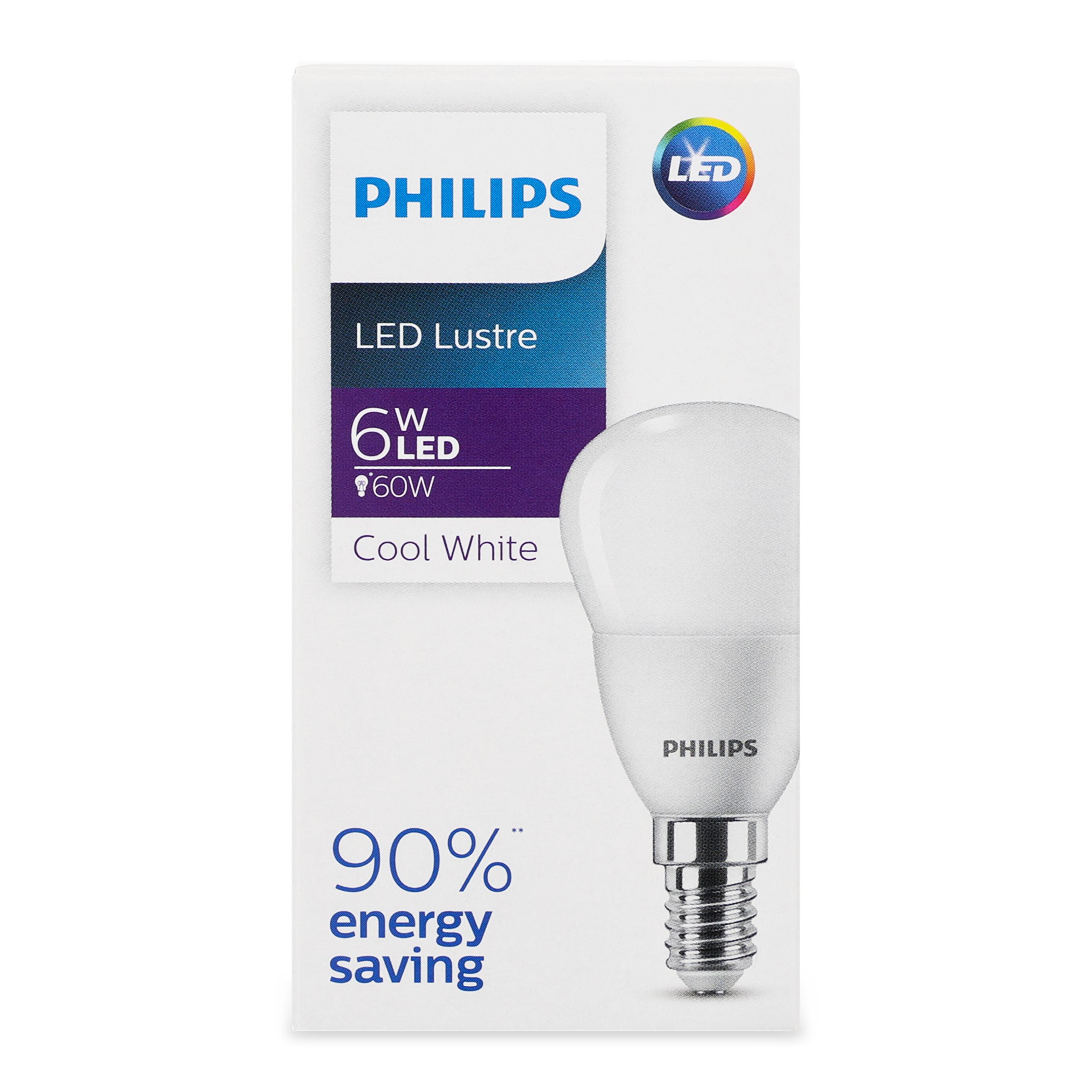 Лампочка Philips LED Р45 6W E14