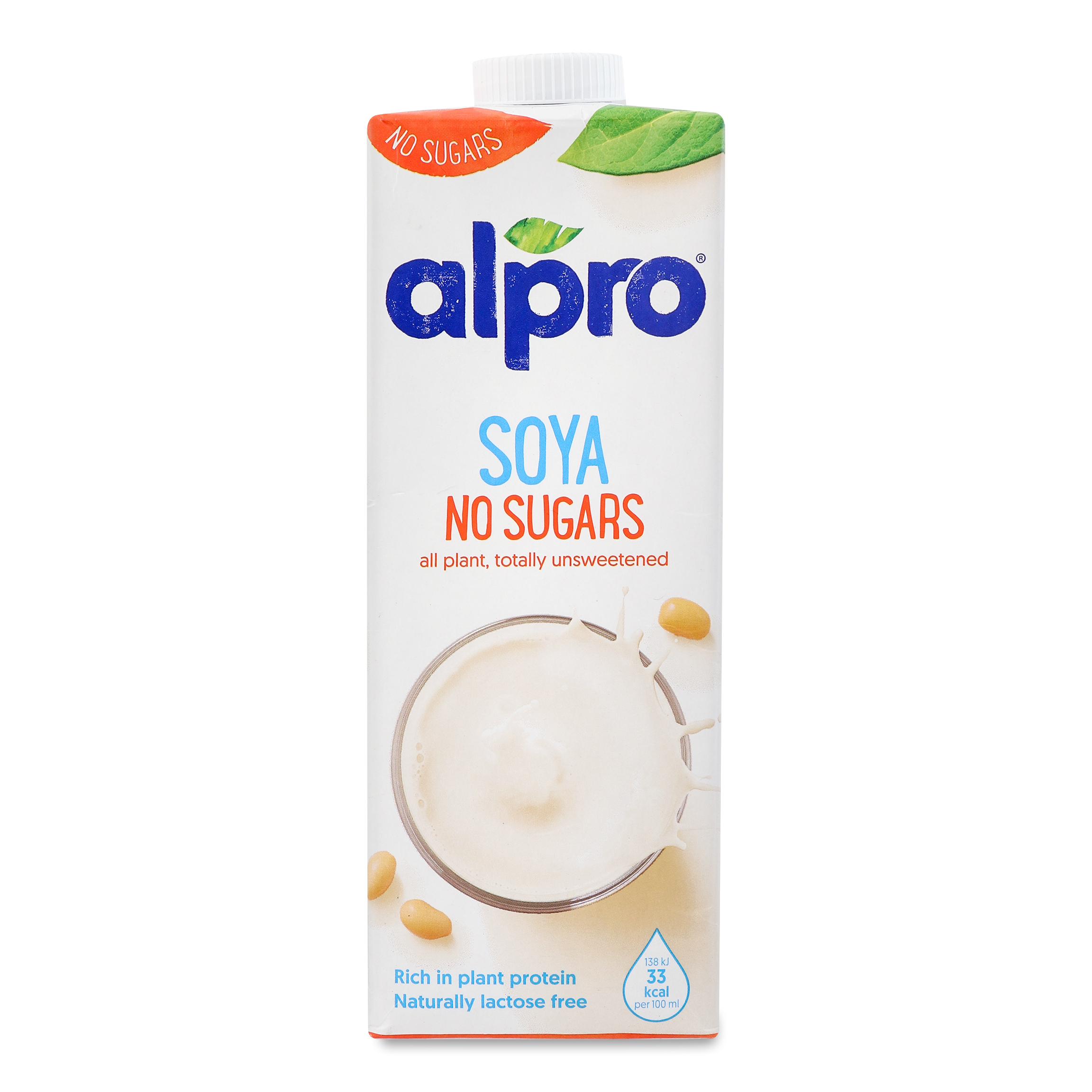 Напій соєвий Alpro без цукру 1л